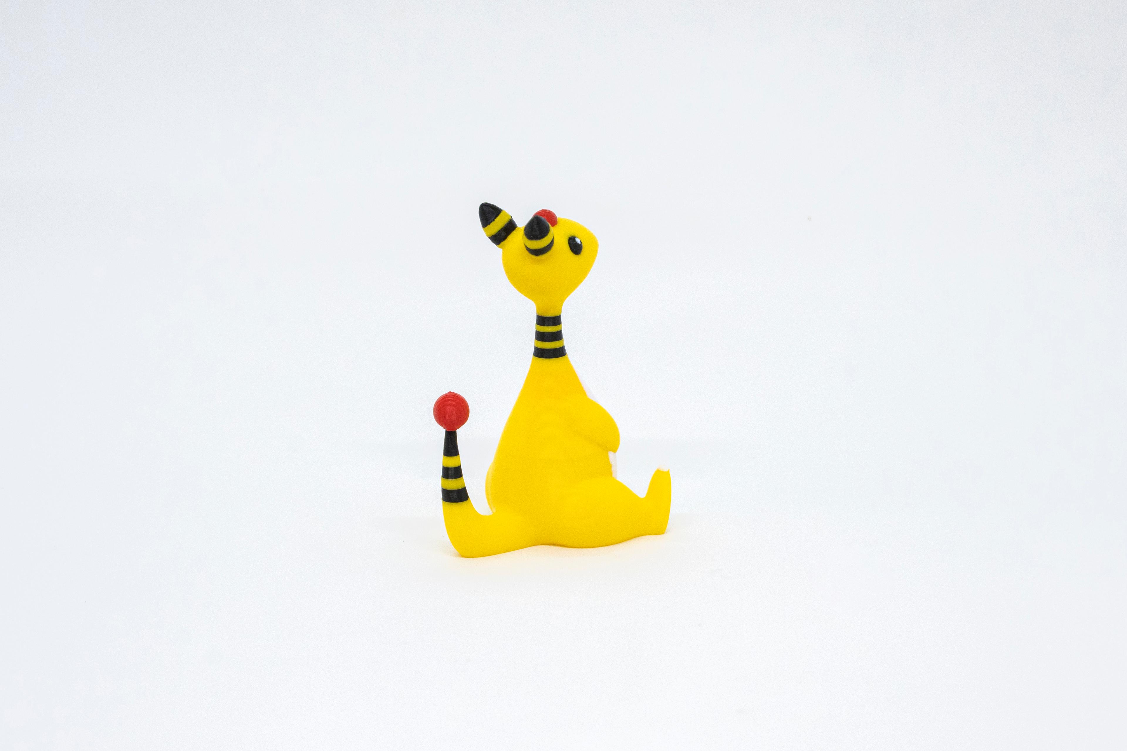 Ampharos Pokemon 3D Model