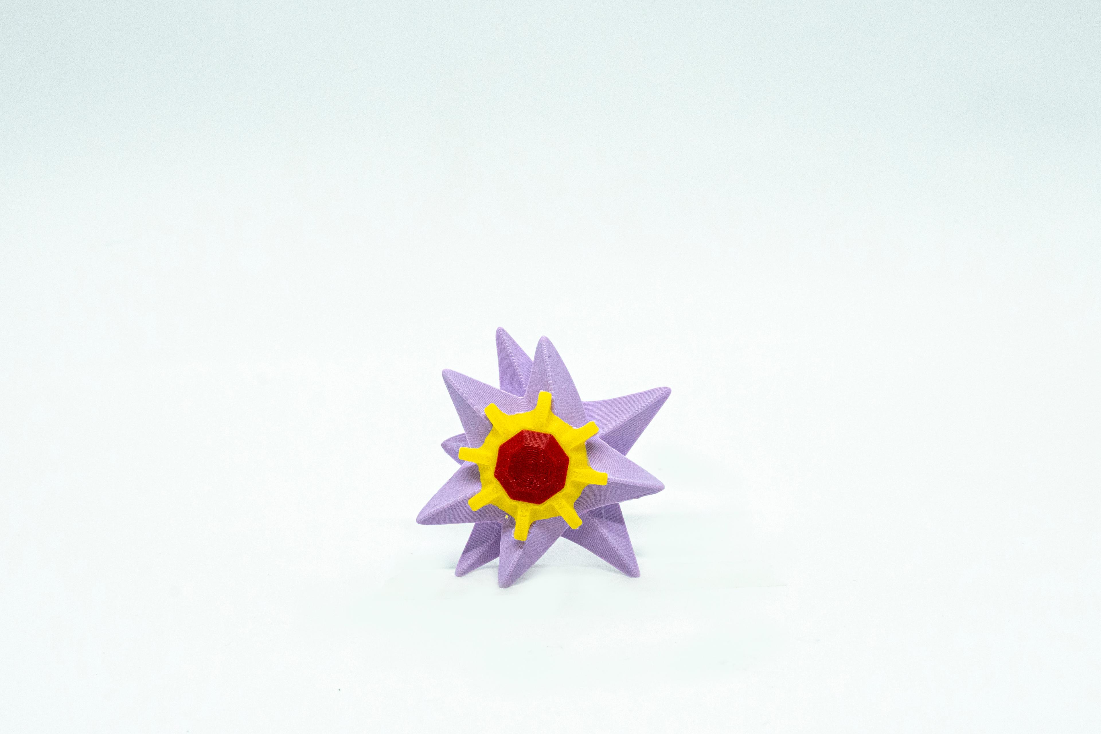 Staryu - Starmie Pokemon 3D Model Evrim 2Li Tüm Set