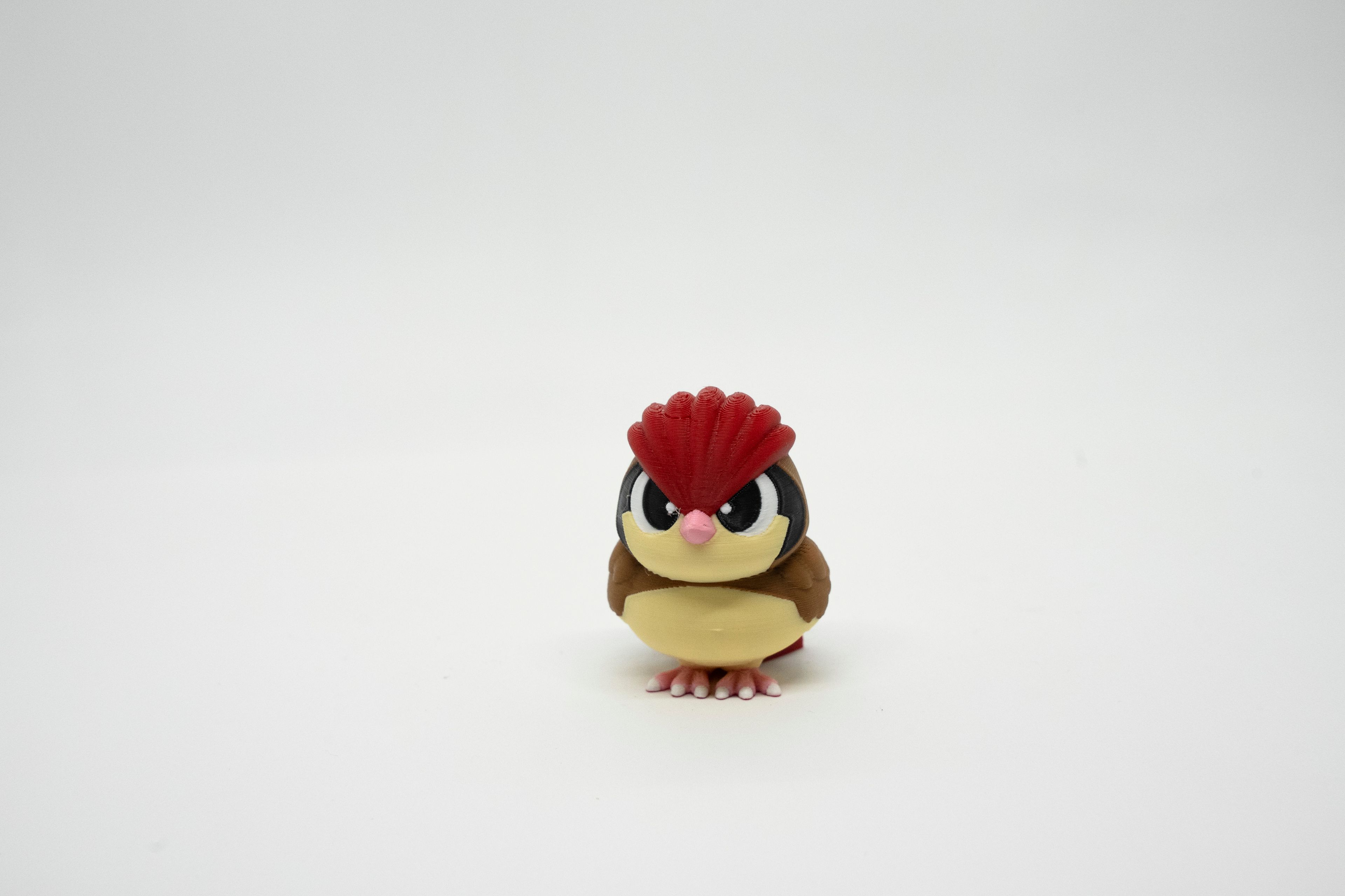 Pidgey - Pidgeotto - Pidgeot Pokemon 3D Model Evrim 3lü Tüm Set