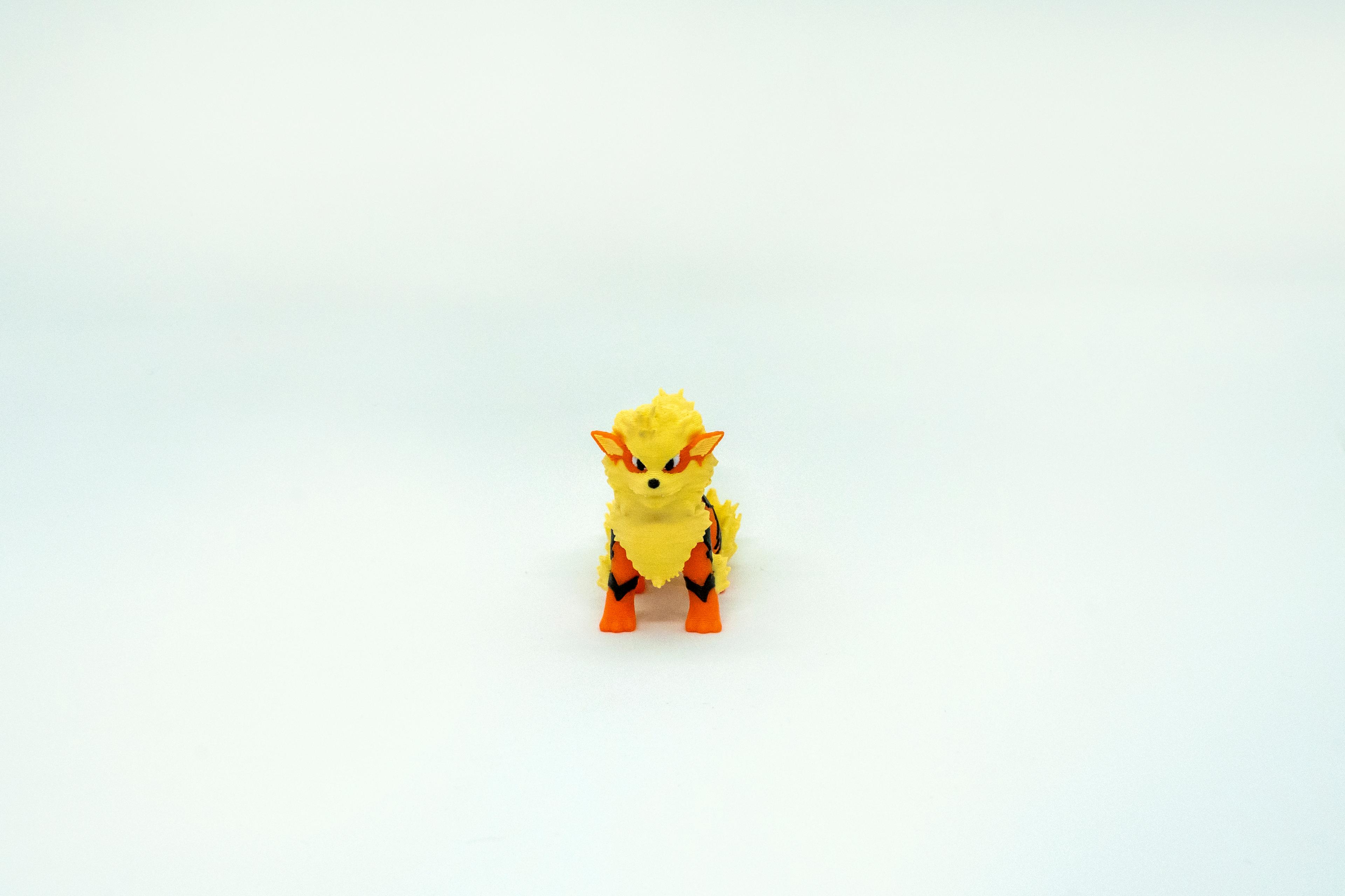 Arcanine Pokemon 3D Model