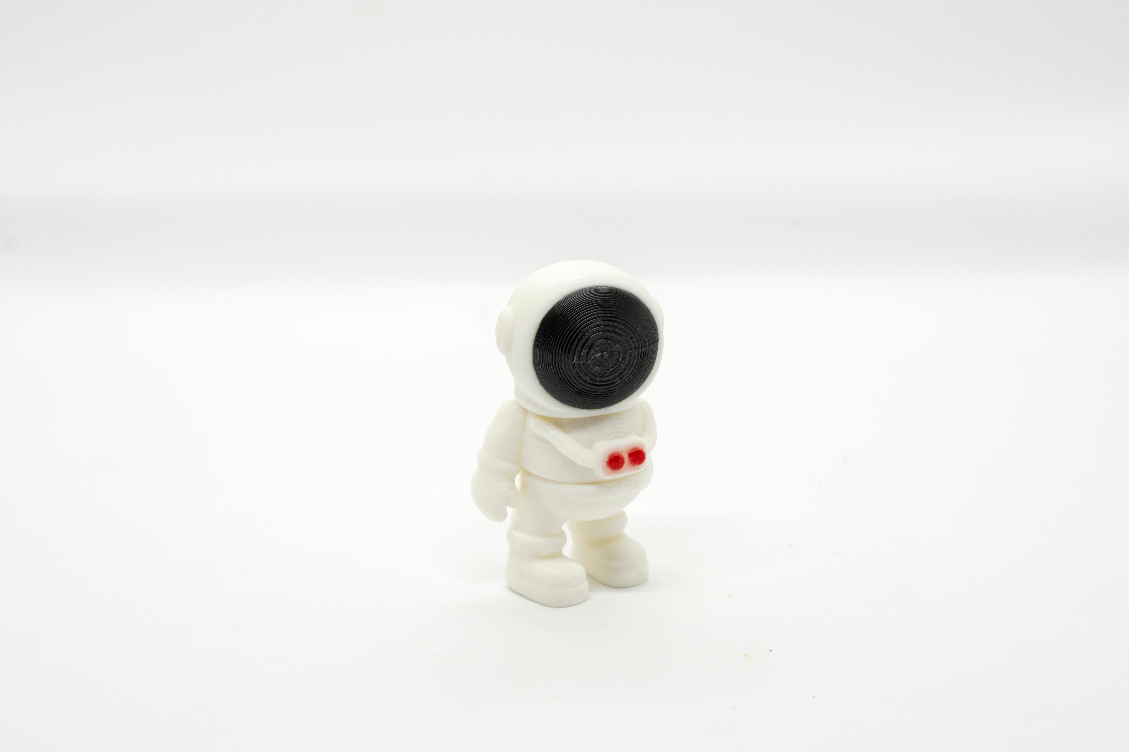 Astronot 3D Hareketli Model