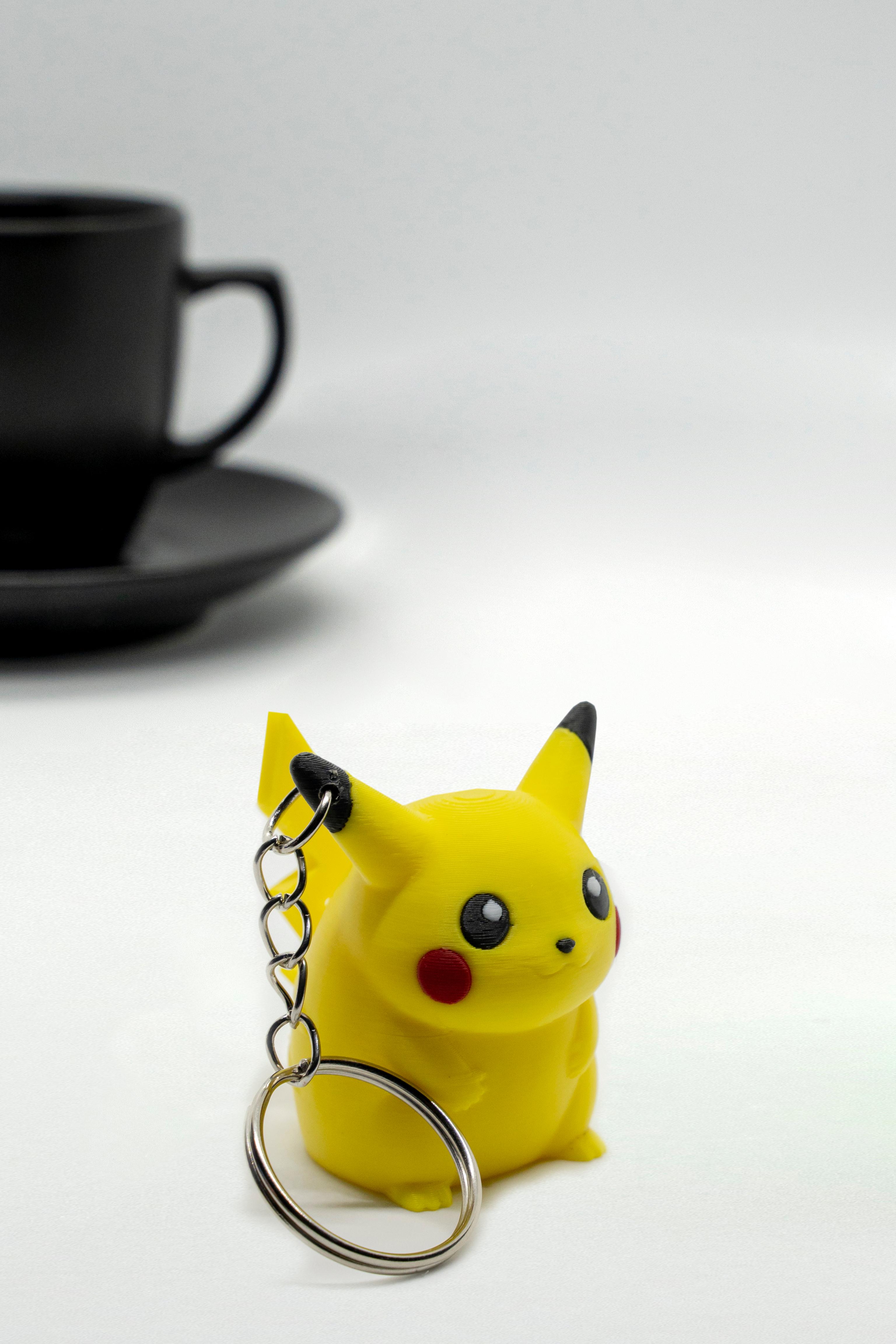 Pikachu Pokemon 3D Anahtarlık