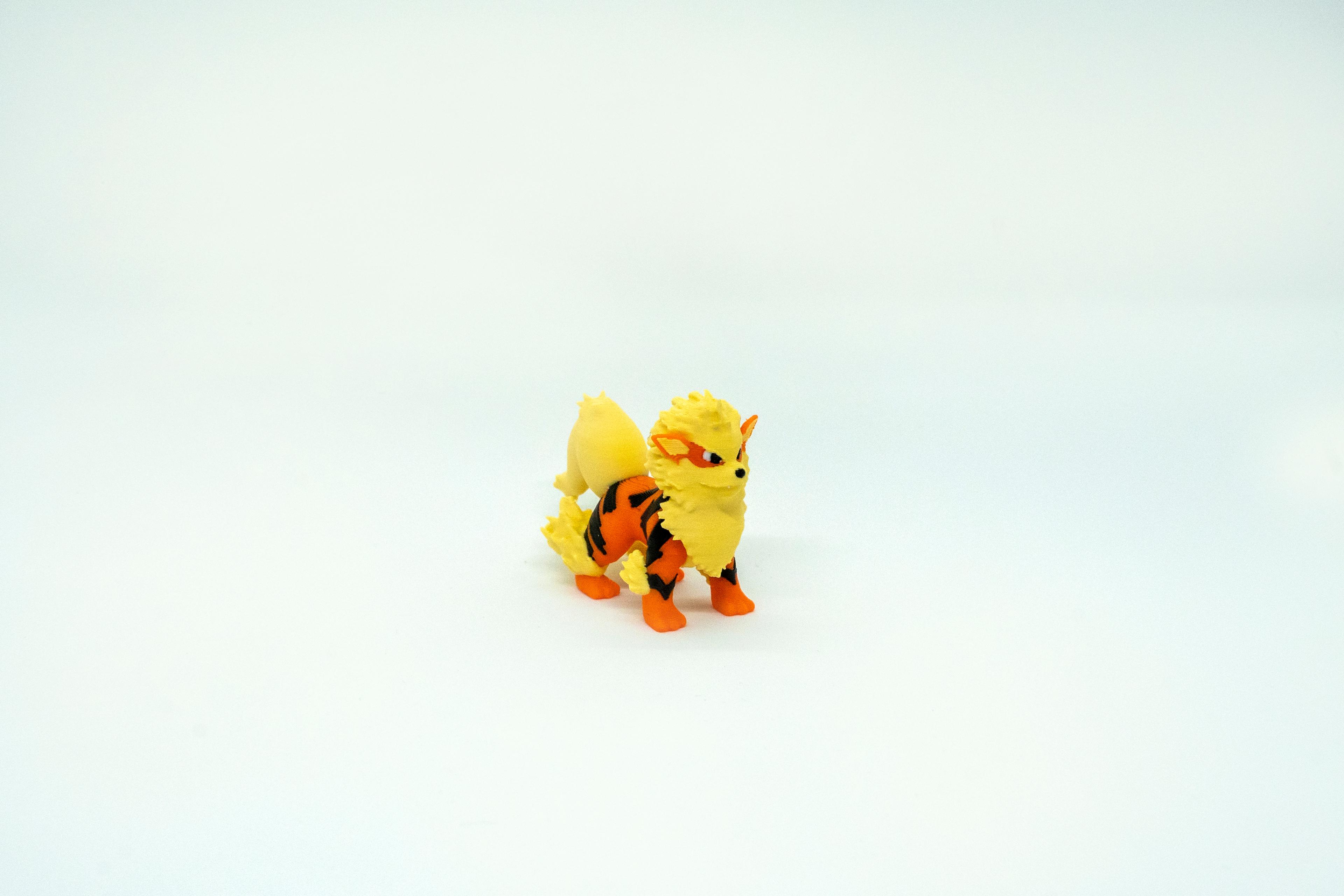 Arcanine Pokemon 3D Model