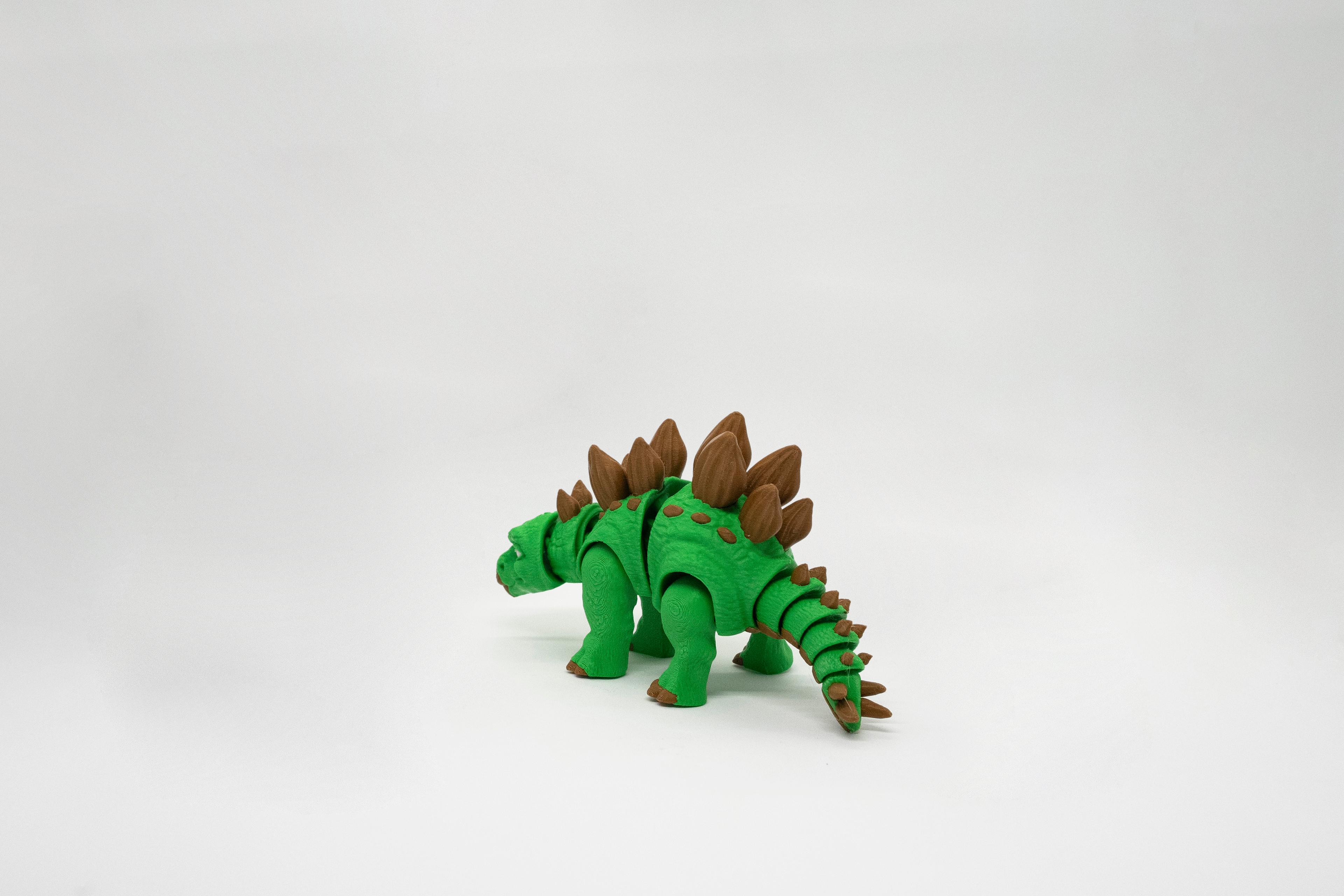 Stegosaurus 3D Hareketli Model