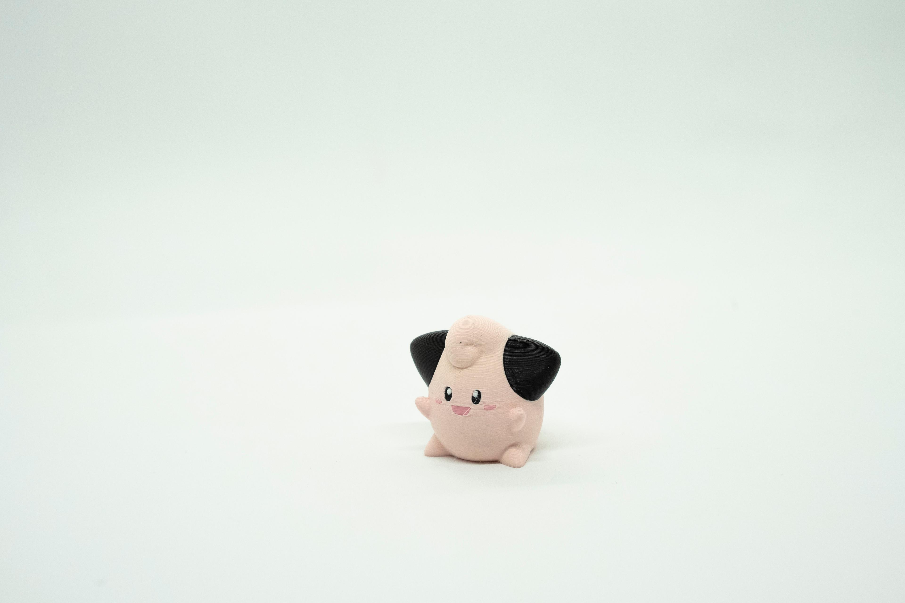 Cleffa Pokemon 3D Model