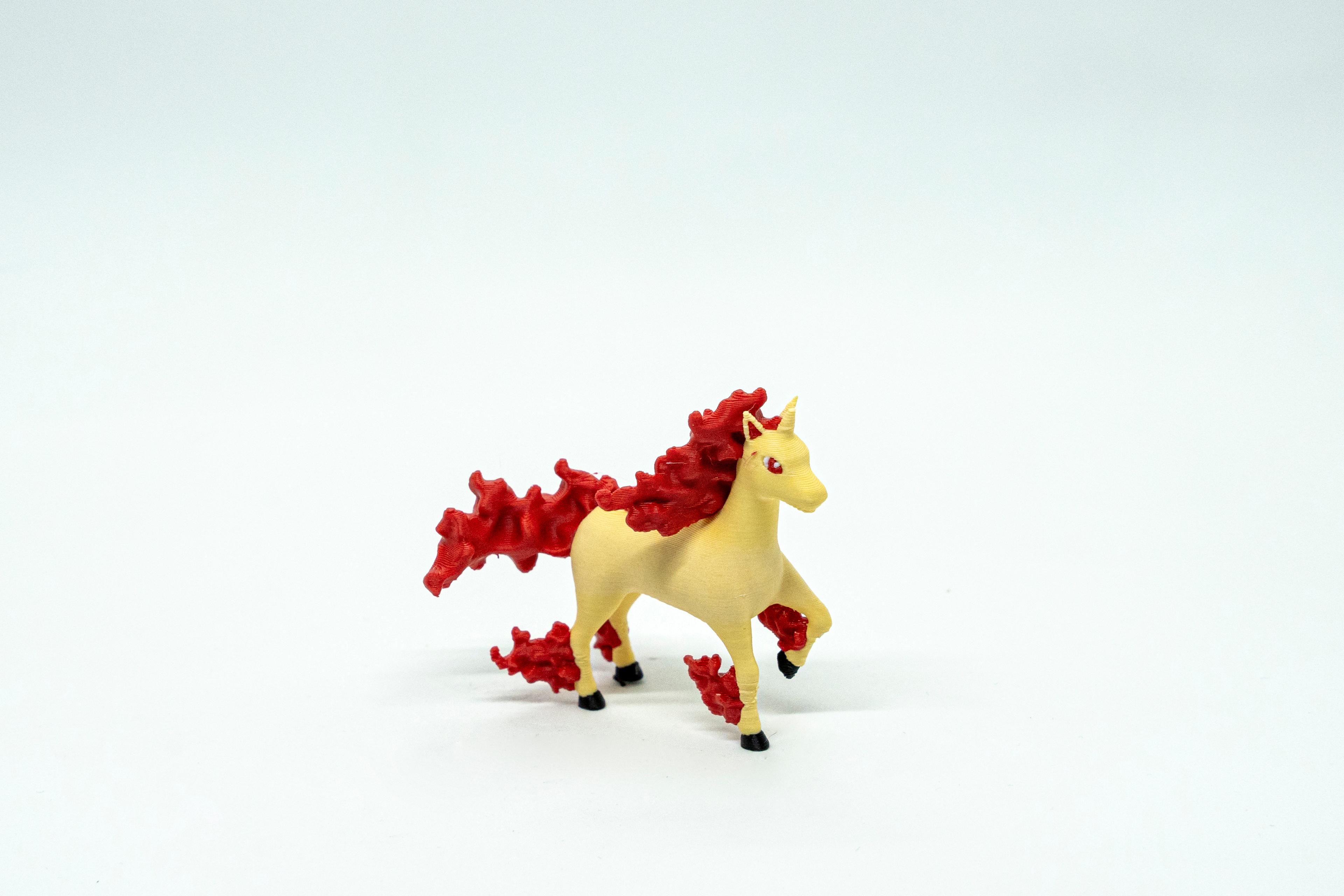 Rapidash Pokemon 3D Model