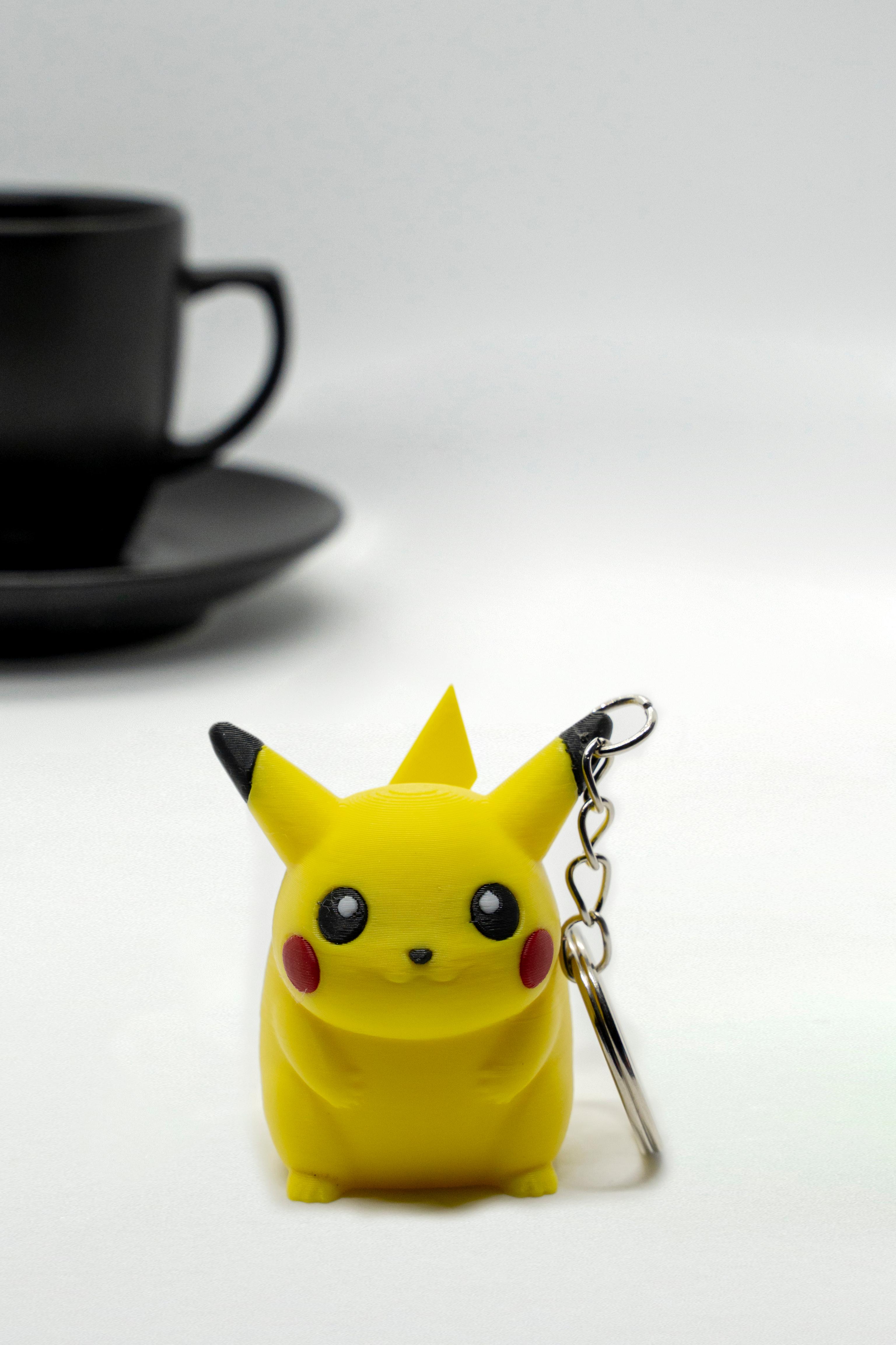 Pikachu Pokemon 3D Anahtarlık