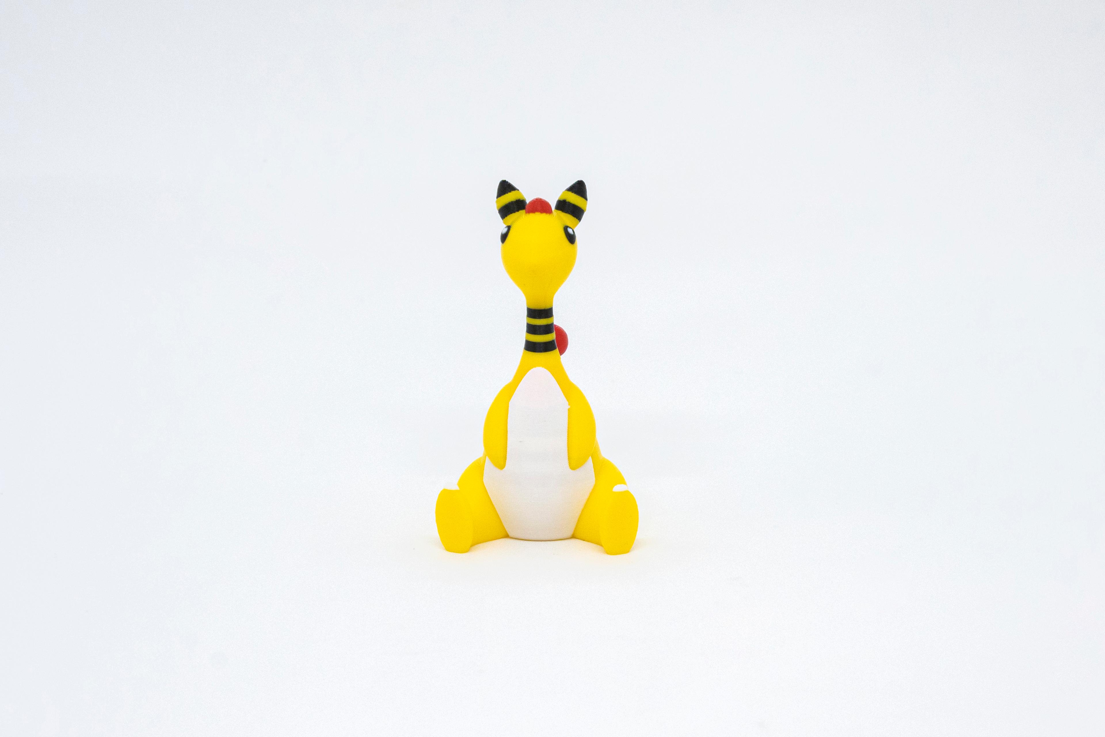 Ampharos Pokemon 3D Model