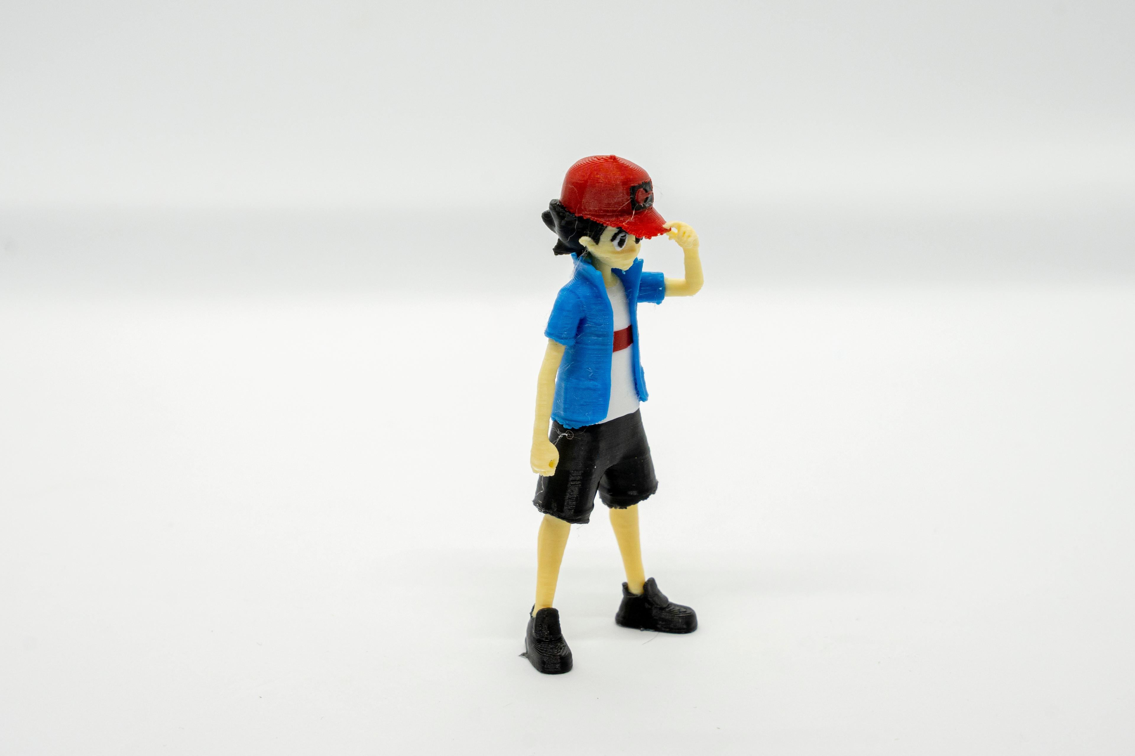 Ash - Pokemon 3D Model