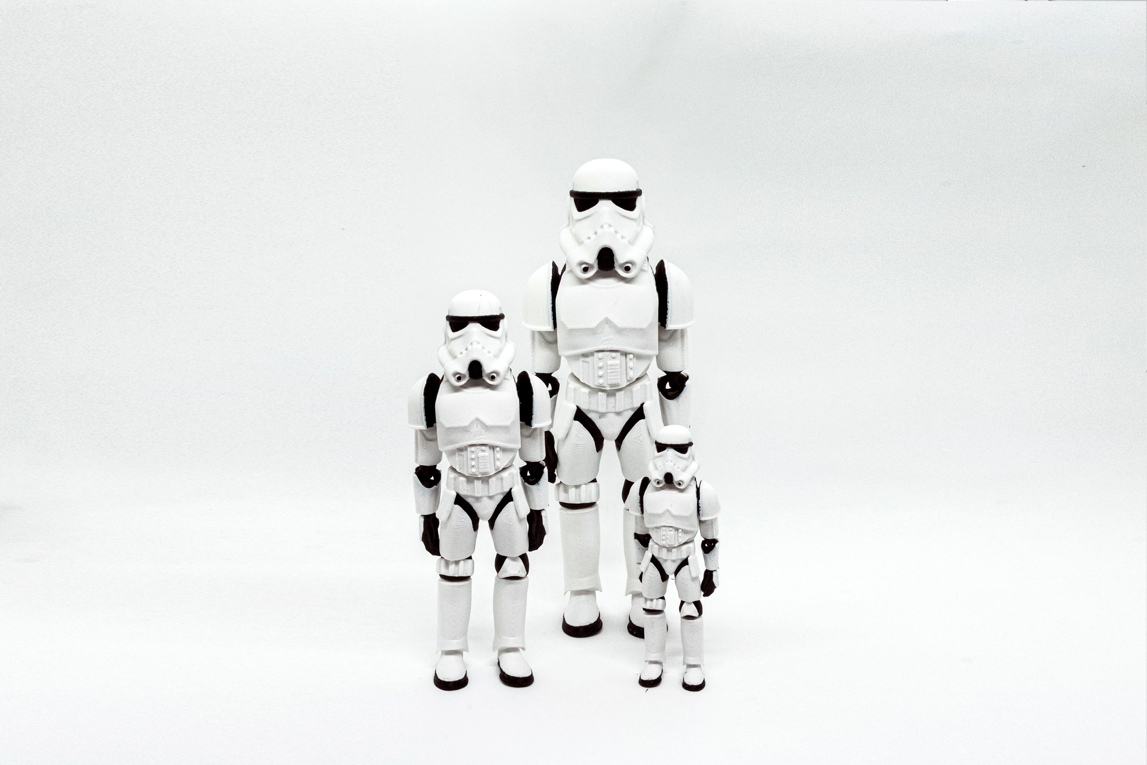 Star Wars - Storm Trooper 3D Hareketli Model