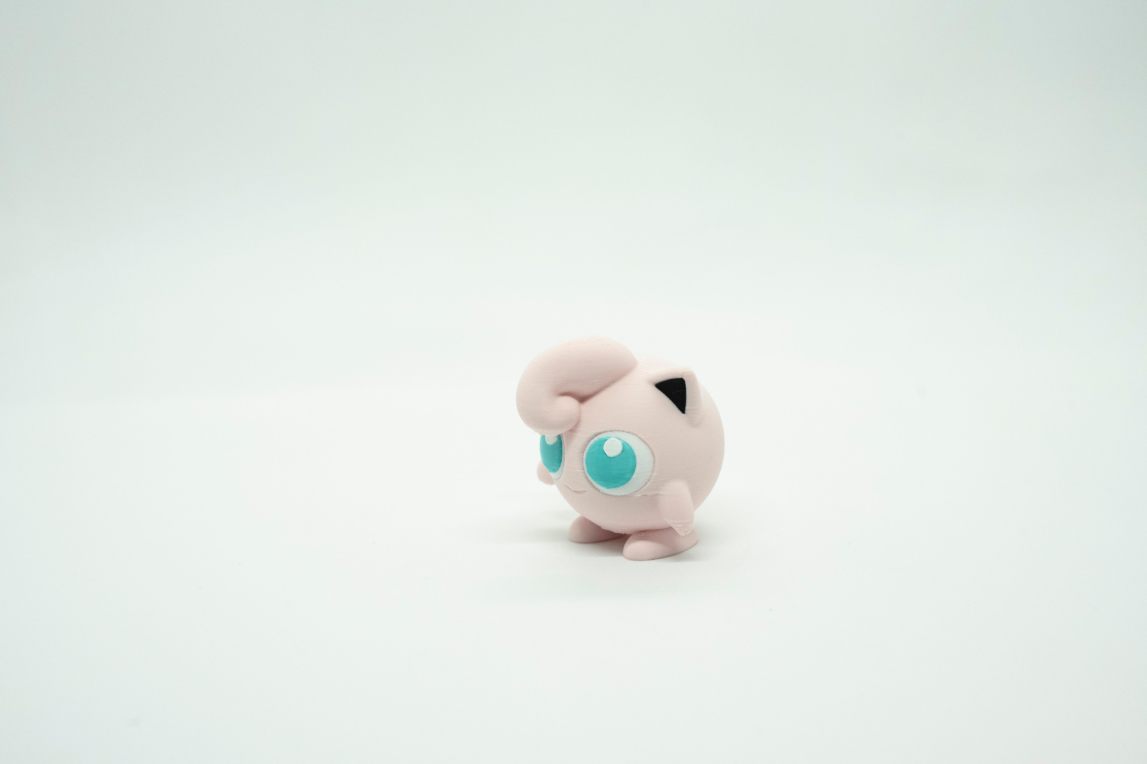 Igglybuff - Jigglypuff - Wigglytuff Pokemon 3D Model Evrim 3lü Tüm Set