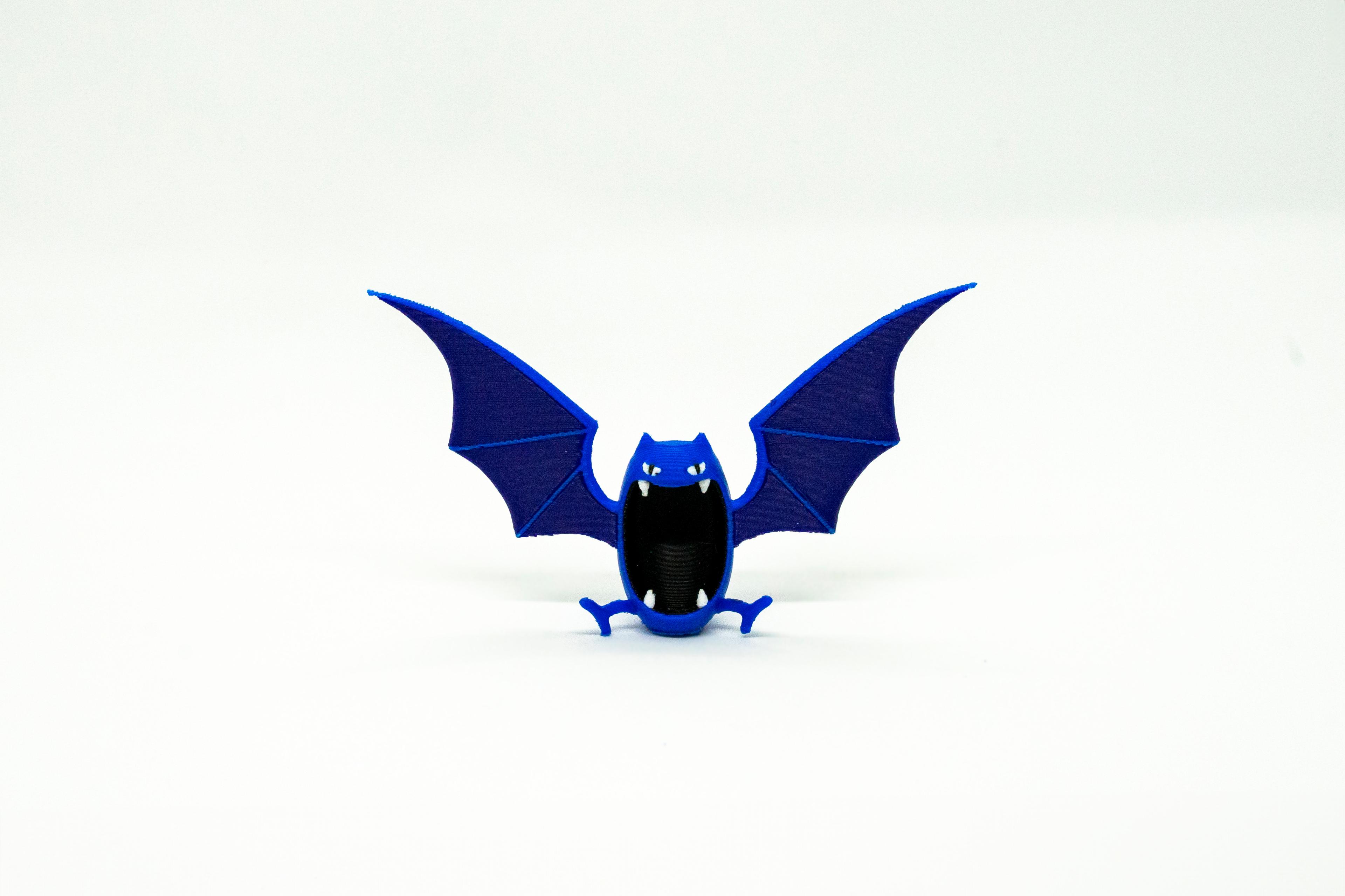 Zubat - Golbat - Crobat Pokemon 3D Model Evrim 3lü Tüm Set