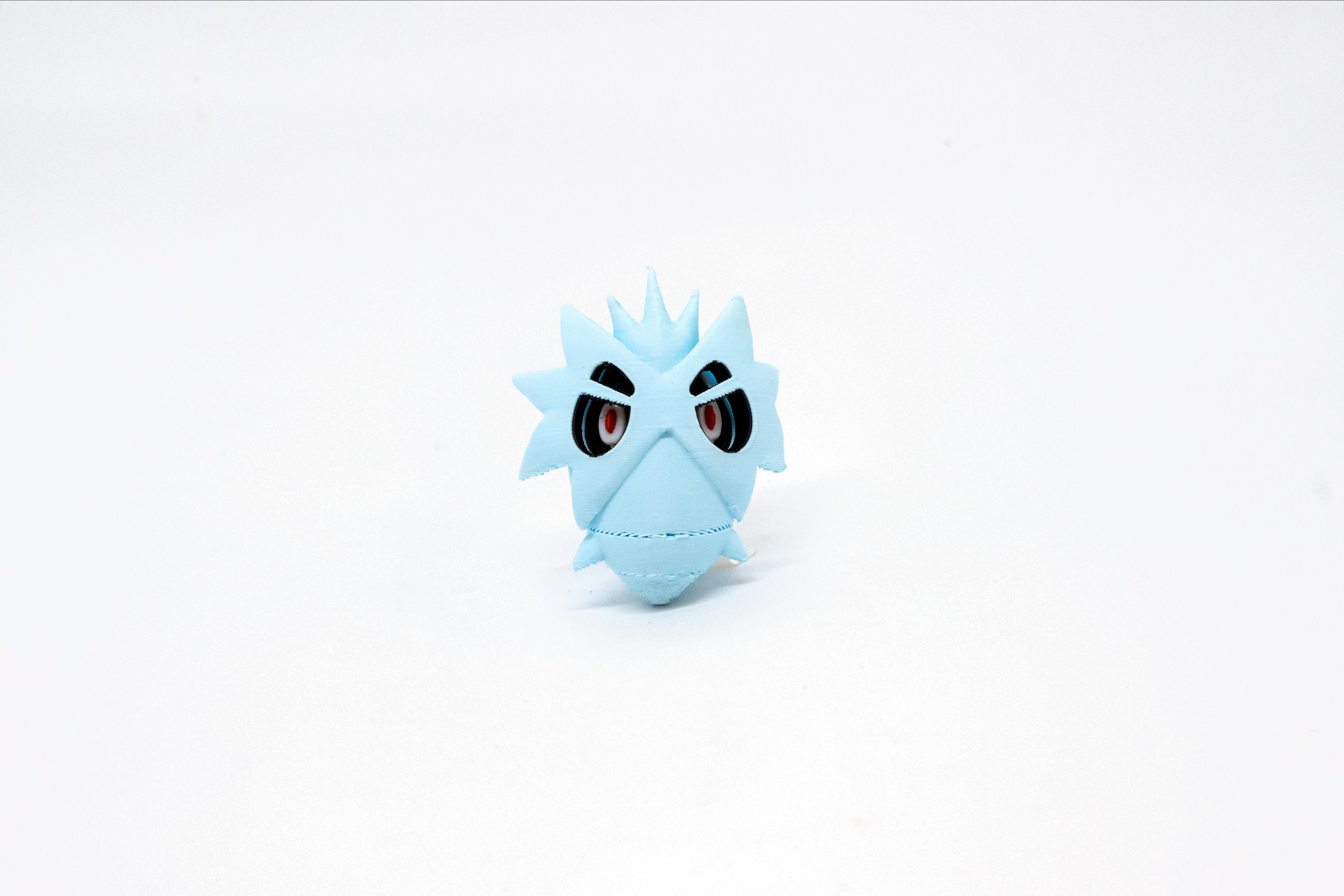 Larvitar - Pupitar - Tyranitar Pokemon 3D Model Evrim 3lü Tüm Set