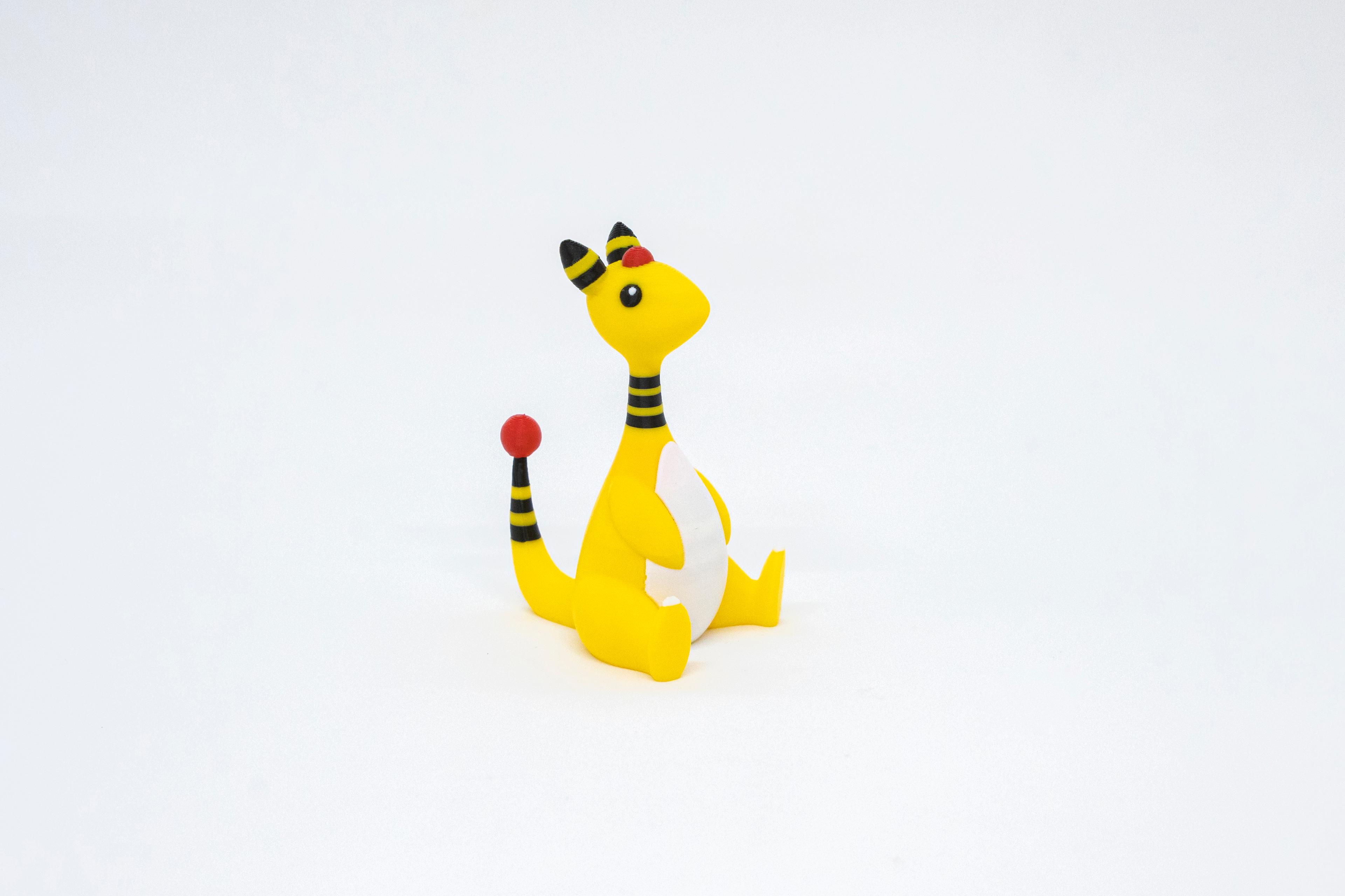 Ampharos Pokemon 3D Model