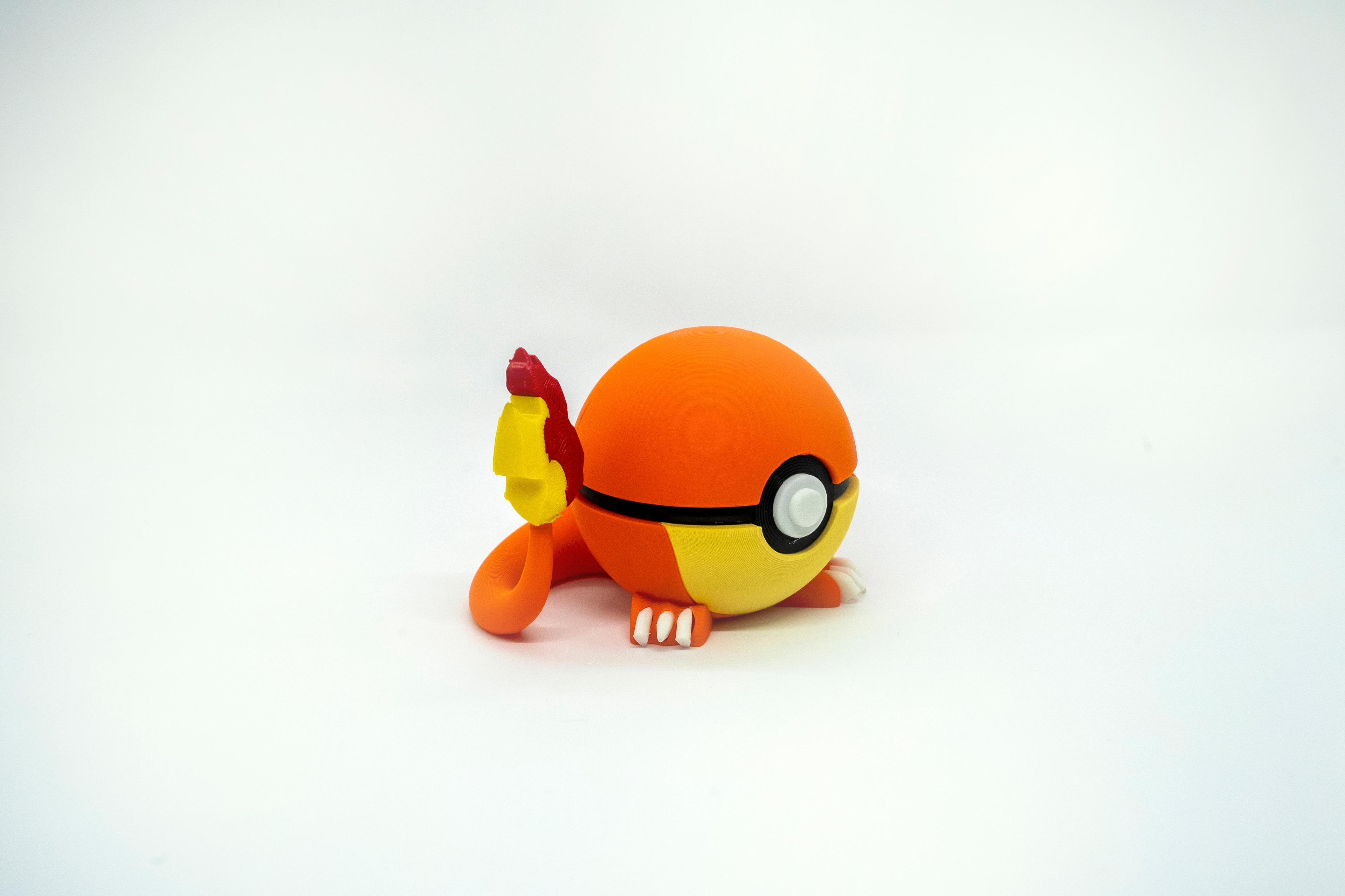 Charmander Ball - Pokemon Topu 3D Model