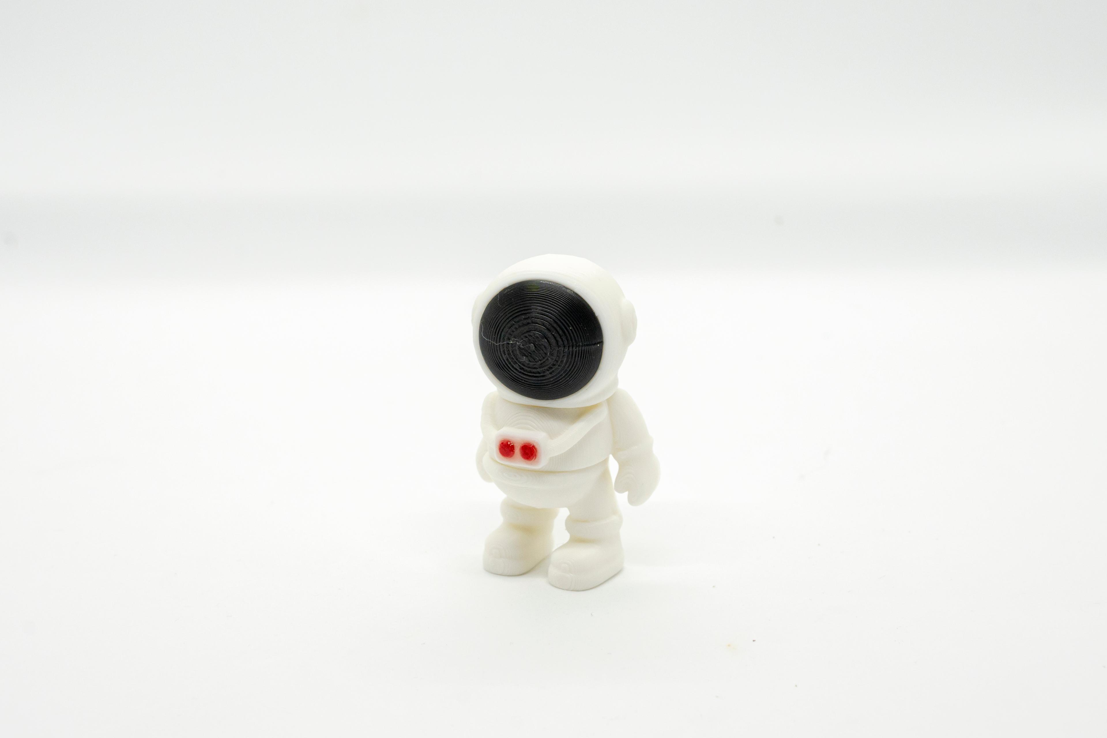 Astronot 3D Hareketli Model