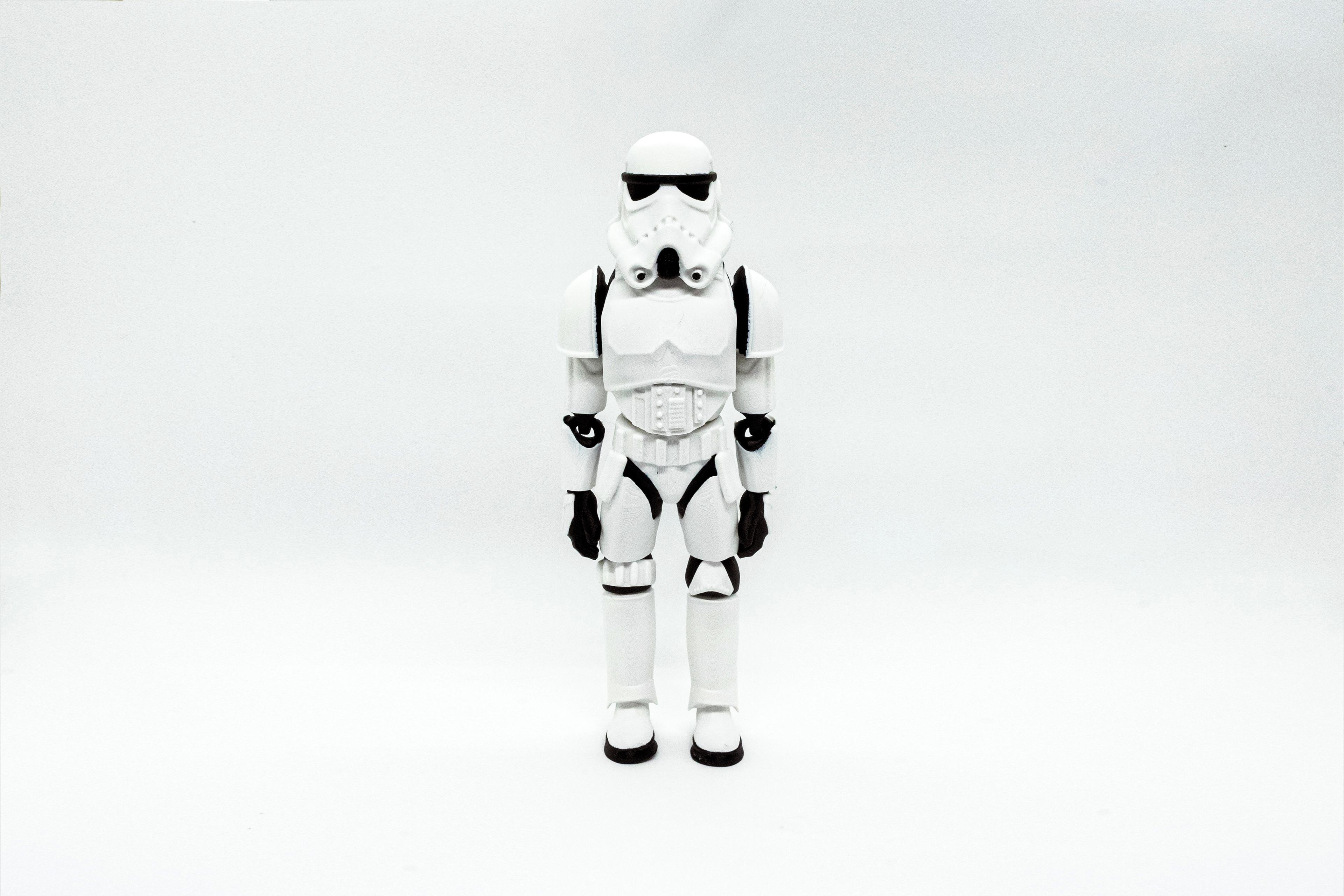 Star Wars - Storm Trooper 3D Hareketli Model