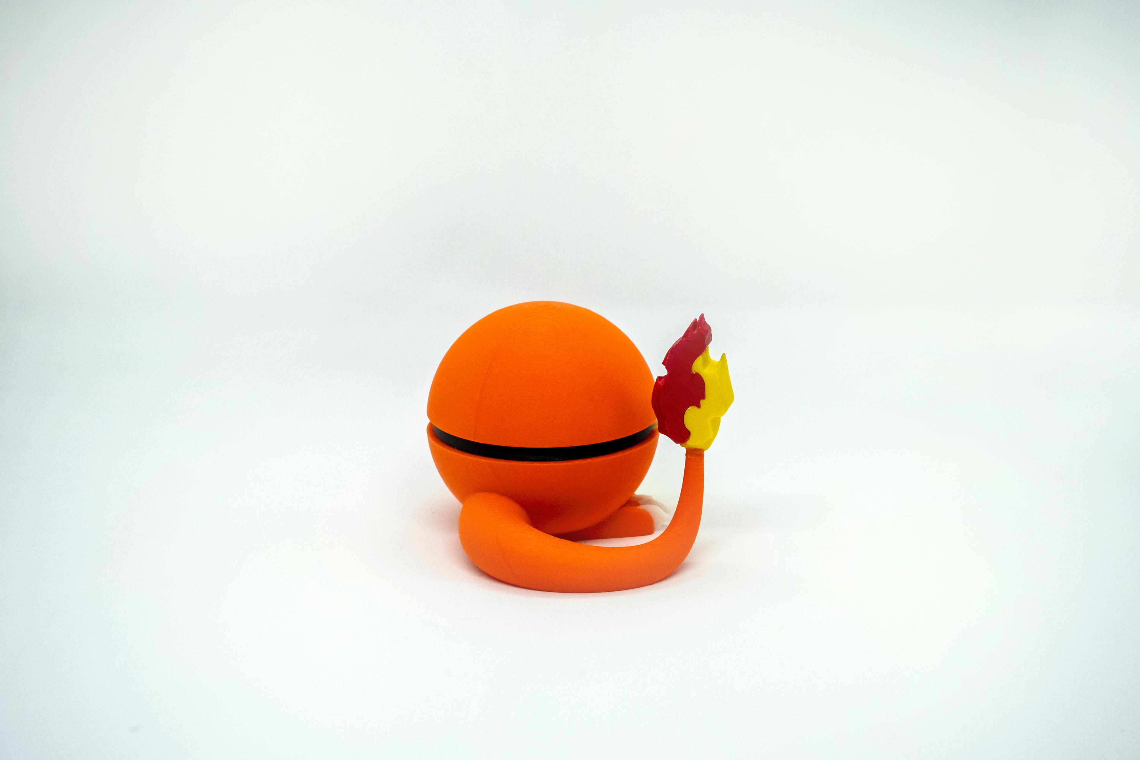 Charmander Ball - Pokemon Topu 3D Model