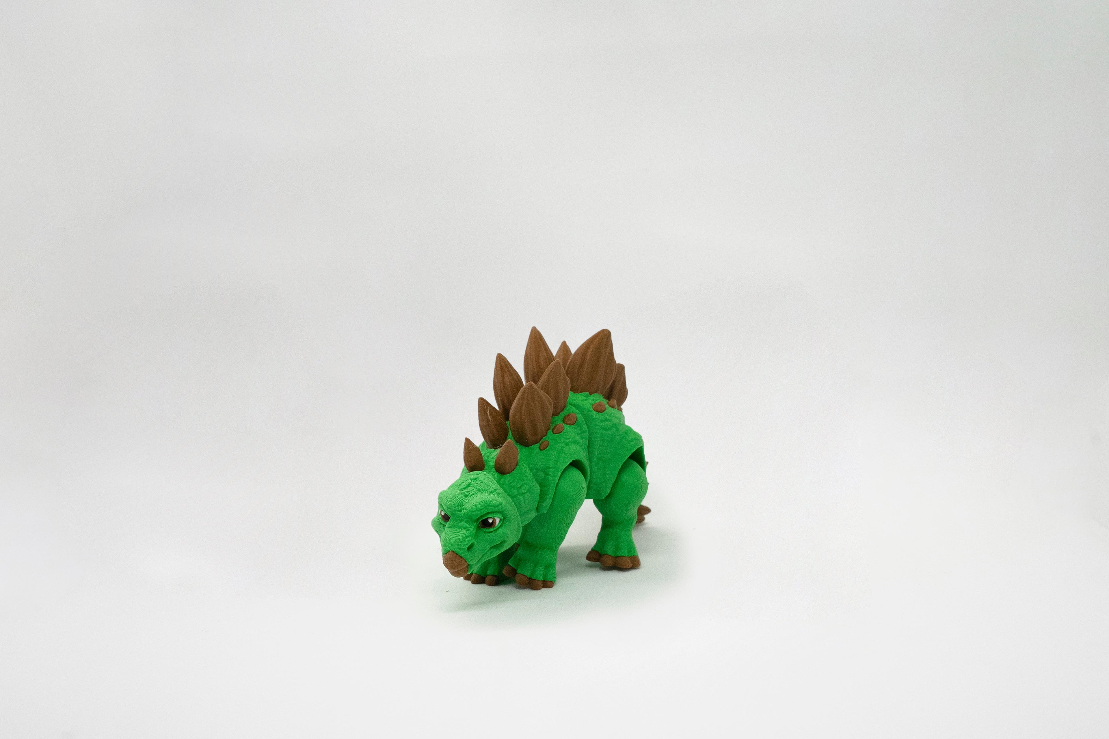 Stegosaurus 3D Hareketli Model