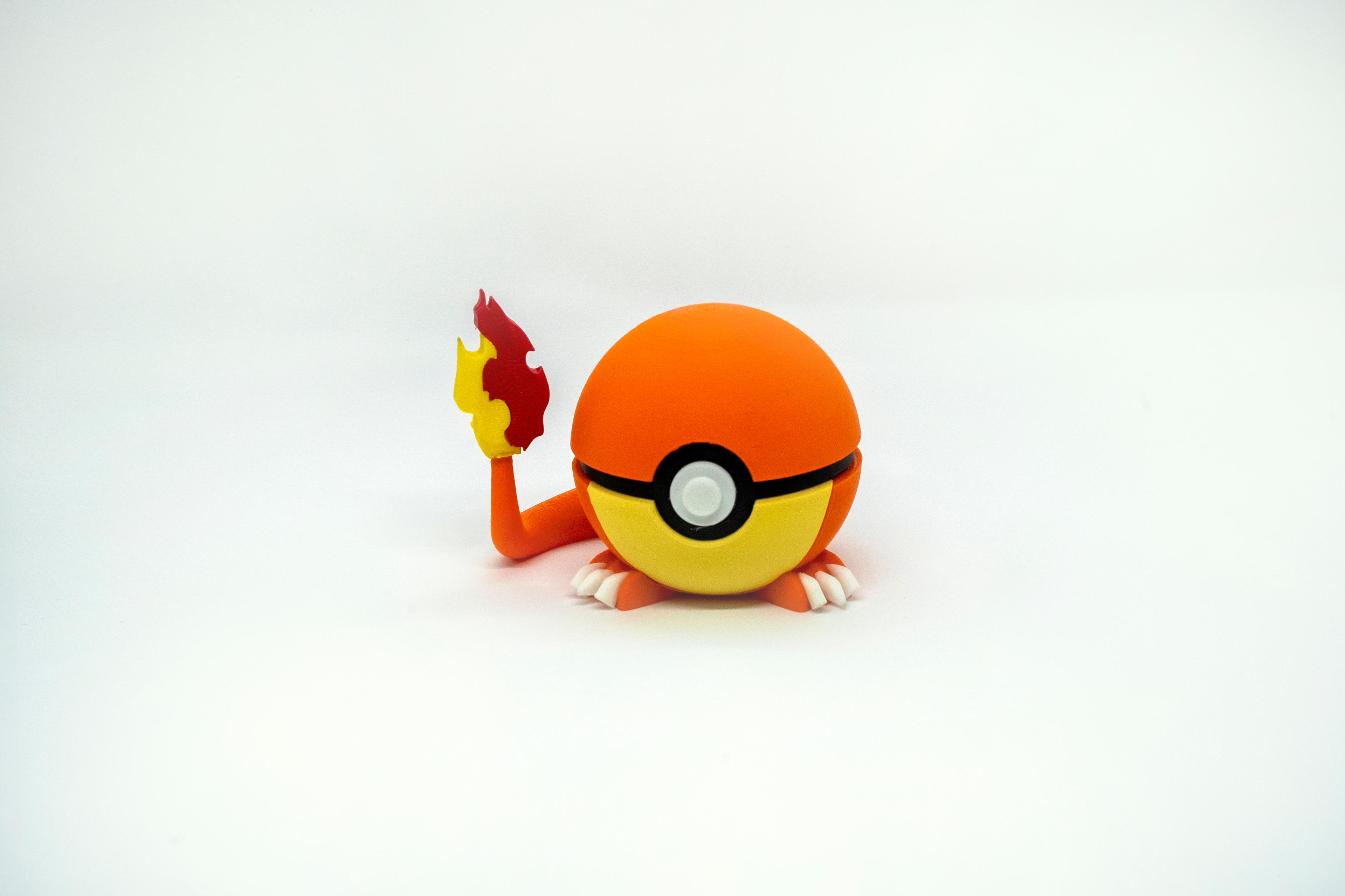 Charmander Ball - Pokemon Topu 3D Model