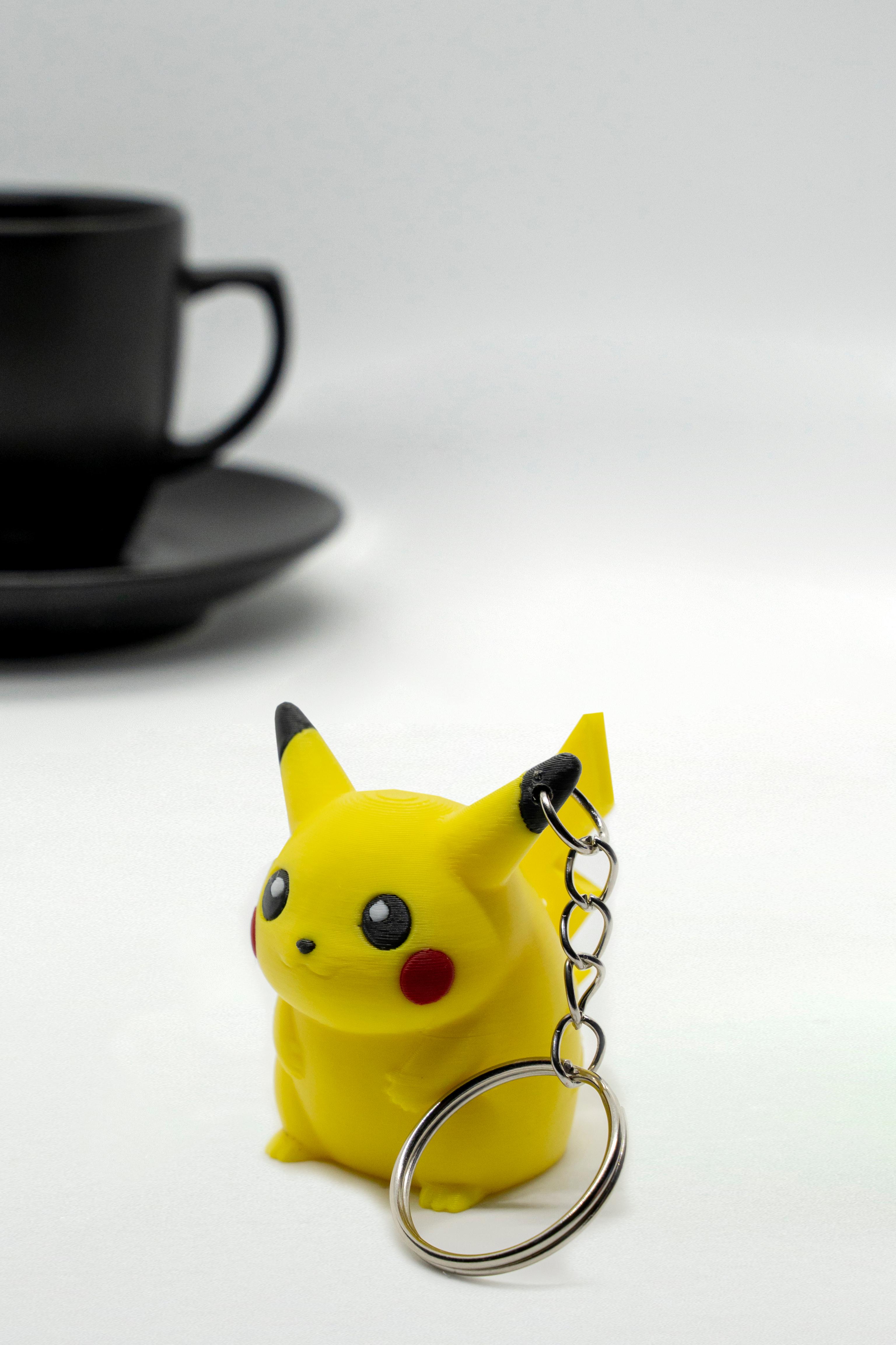 Pikachu Pokemon 3D Anahtarlık