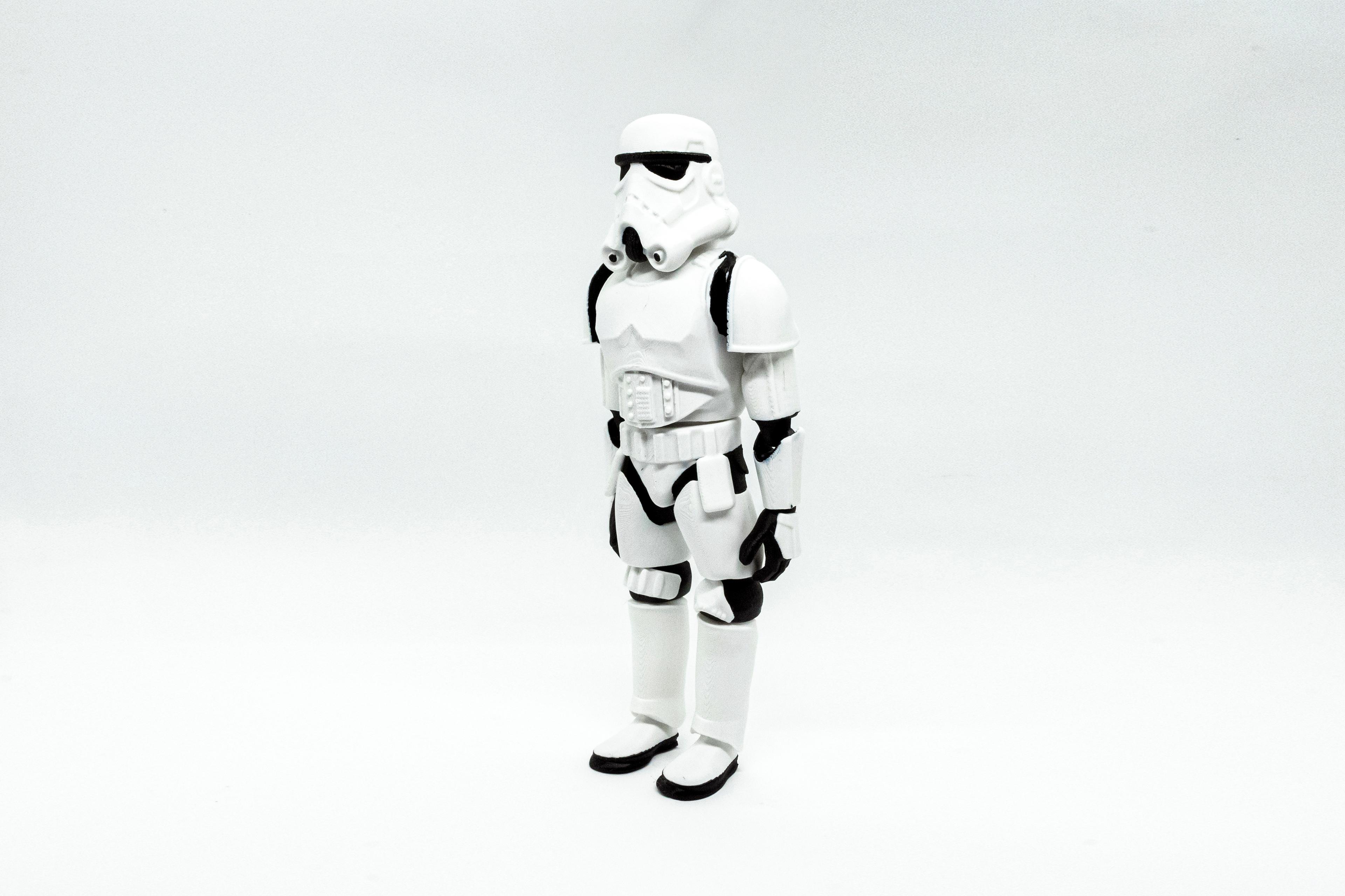 Star Wars - Storm Trooper 3D Hareketli Model