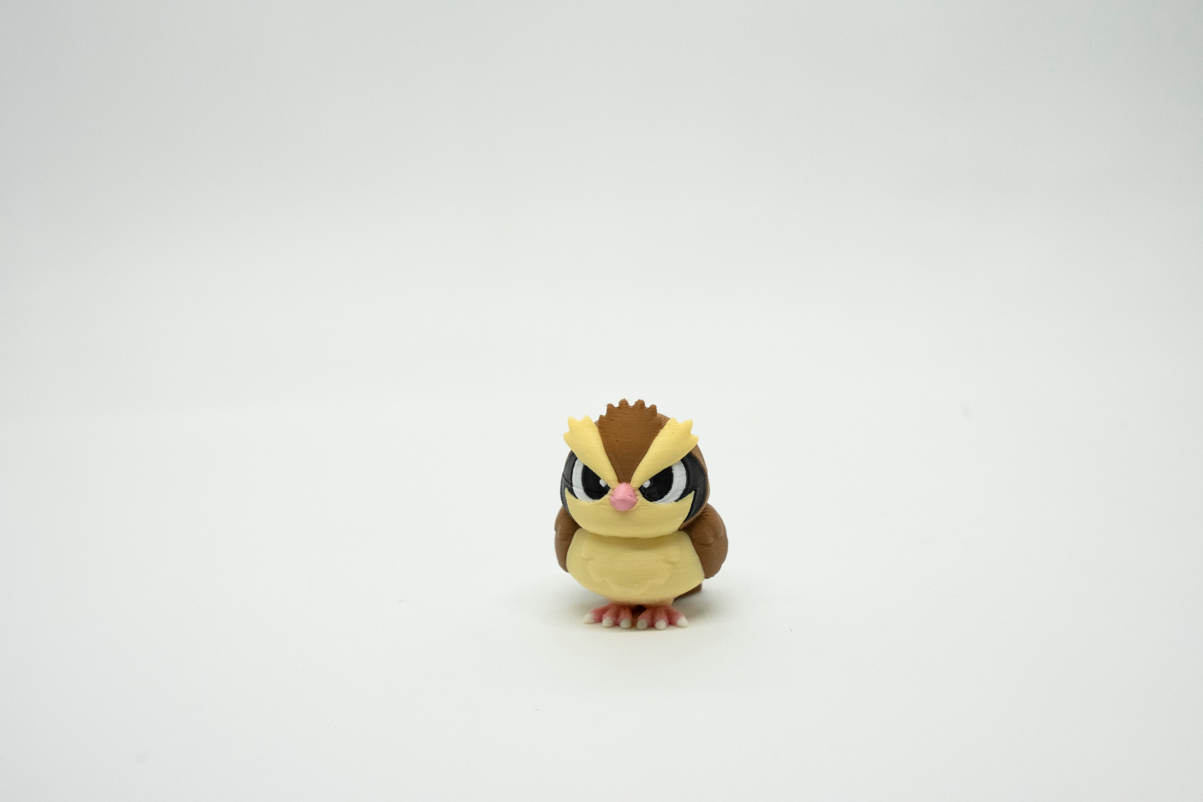 Pidgey - Pidgeotto - Pidgeot Pokemon 3D Model Evrim 3lü Tüm Set