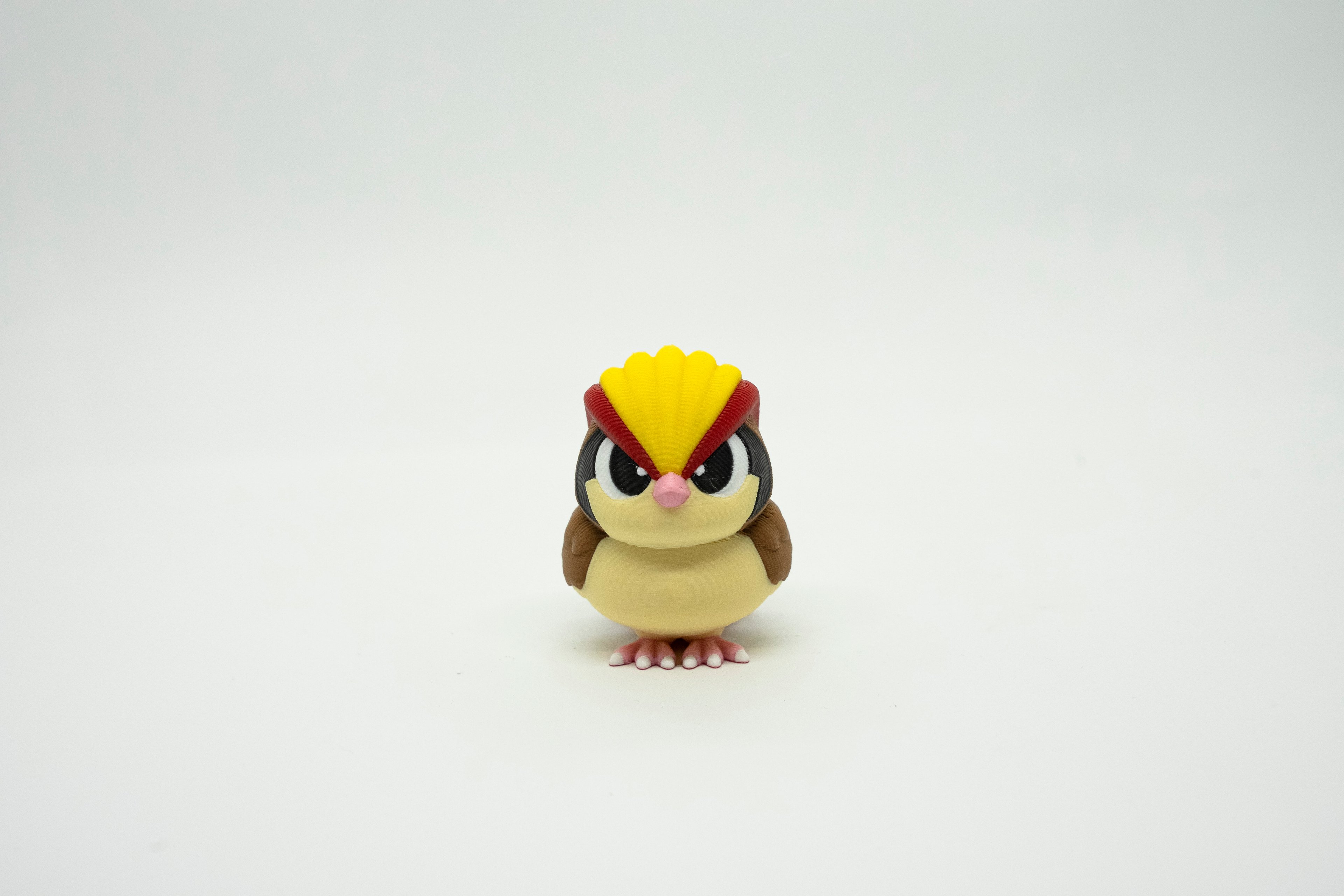 Pidgey - Pidgeotto - Pidgeot Pokemon 3D Model Evrim 3lü Tüm Set