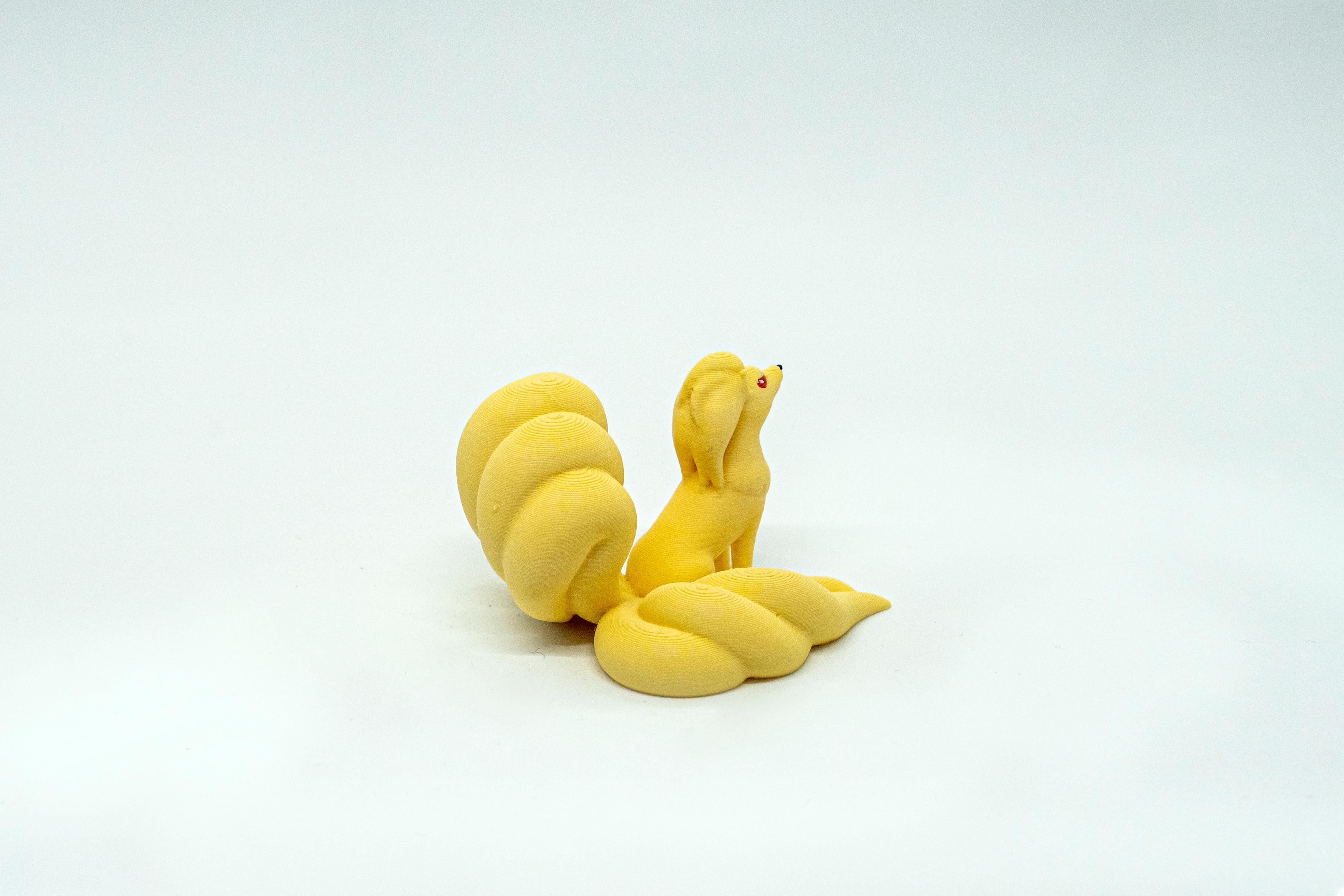 Ninetales Pokemon 3D Model