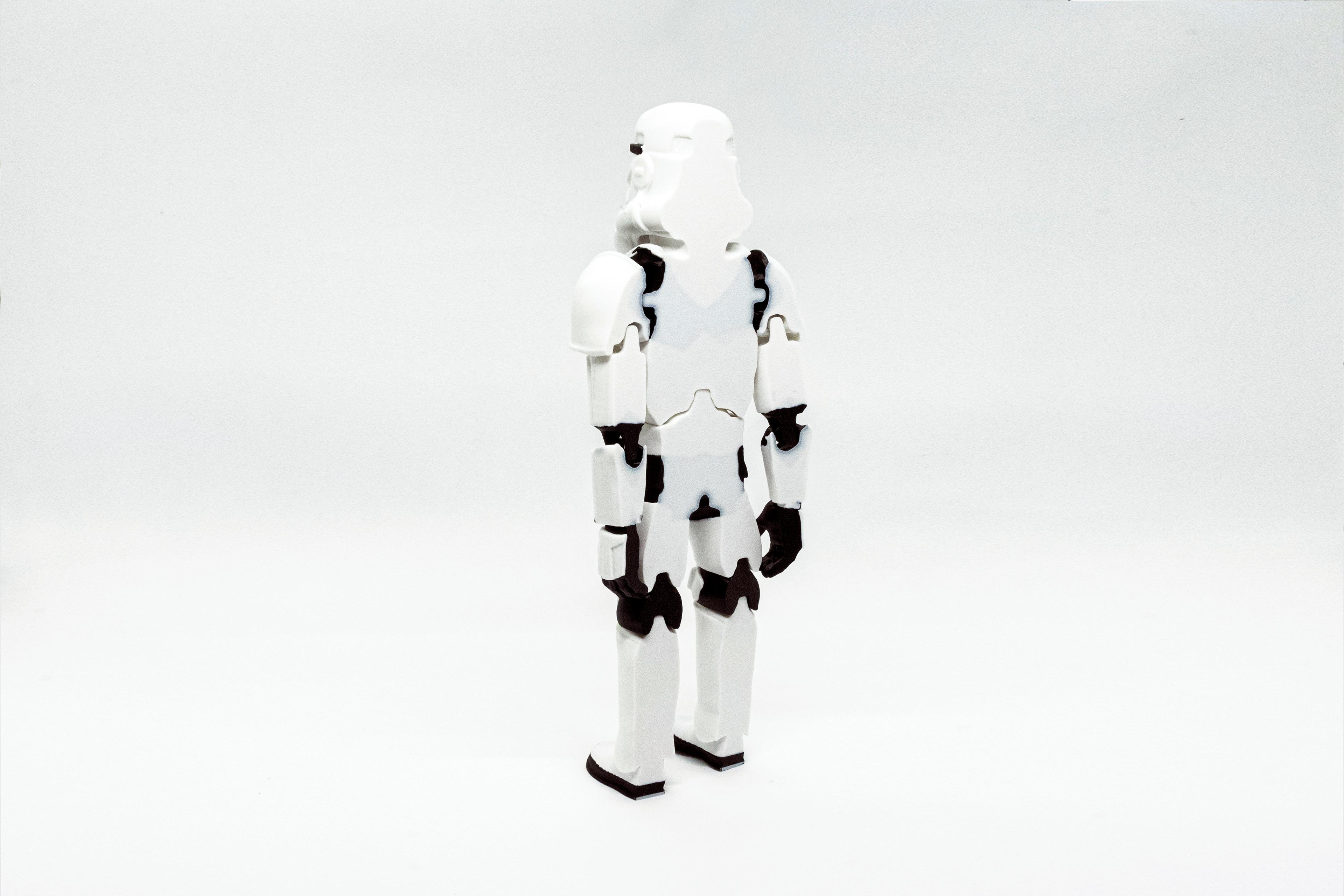 Star Wars - Storm Trooper 3D Hareketli Model