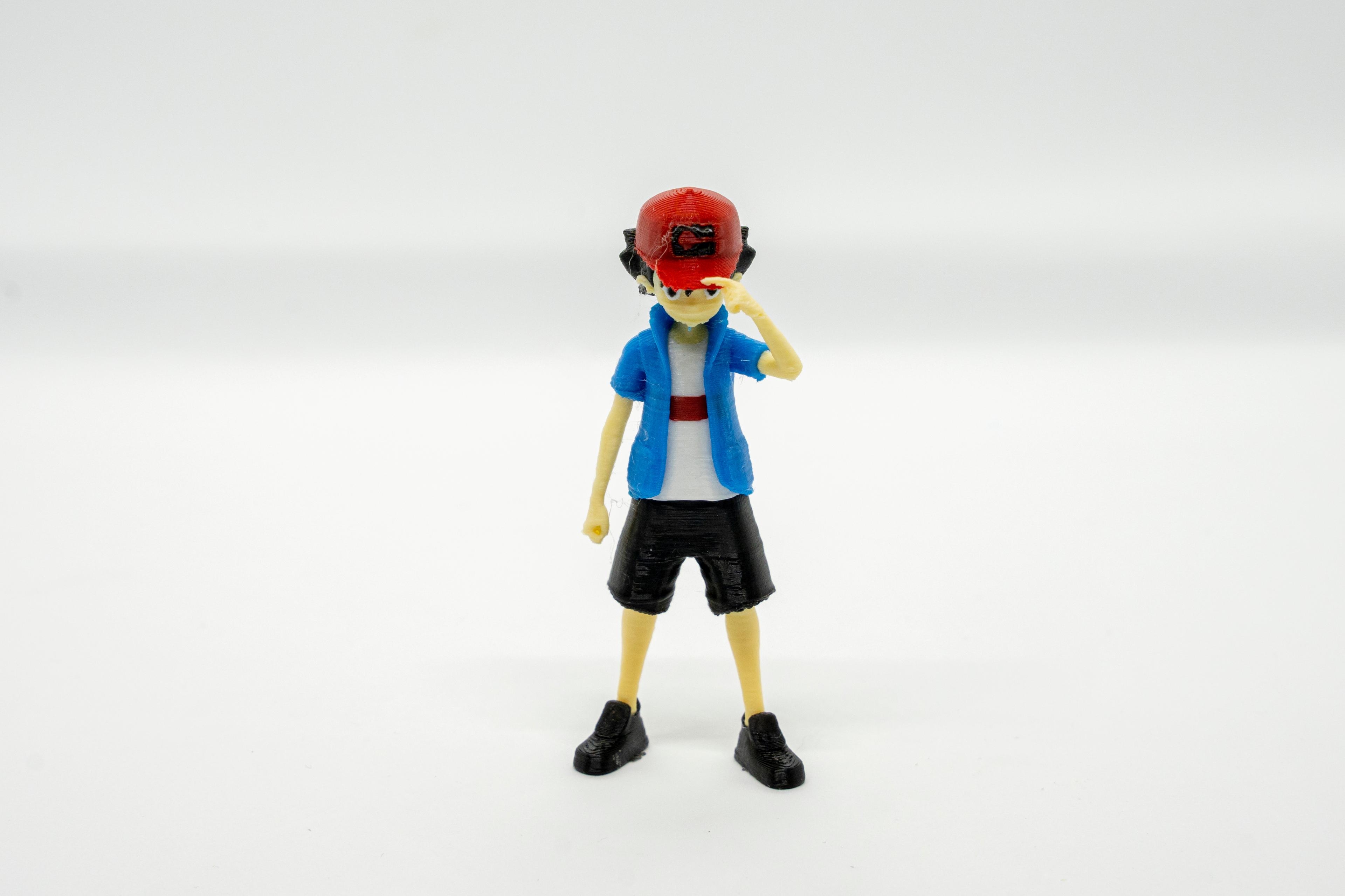 Ash - Pokemon 3D Model