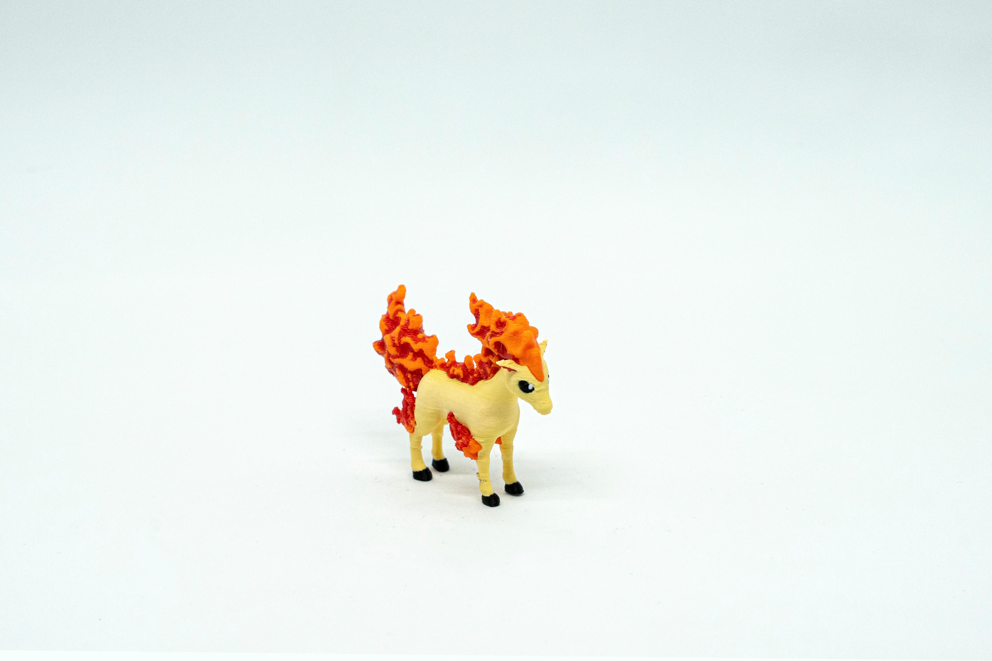 Ponyta Pokemon 3D Model