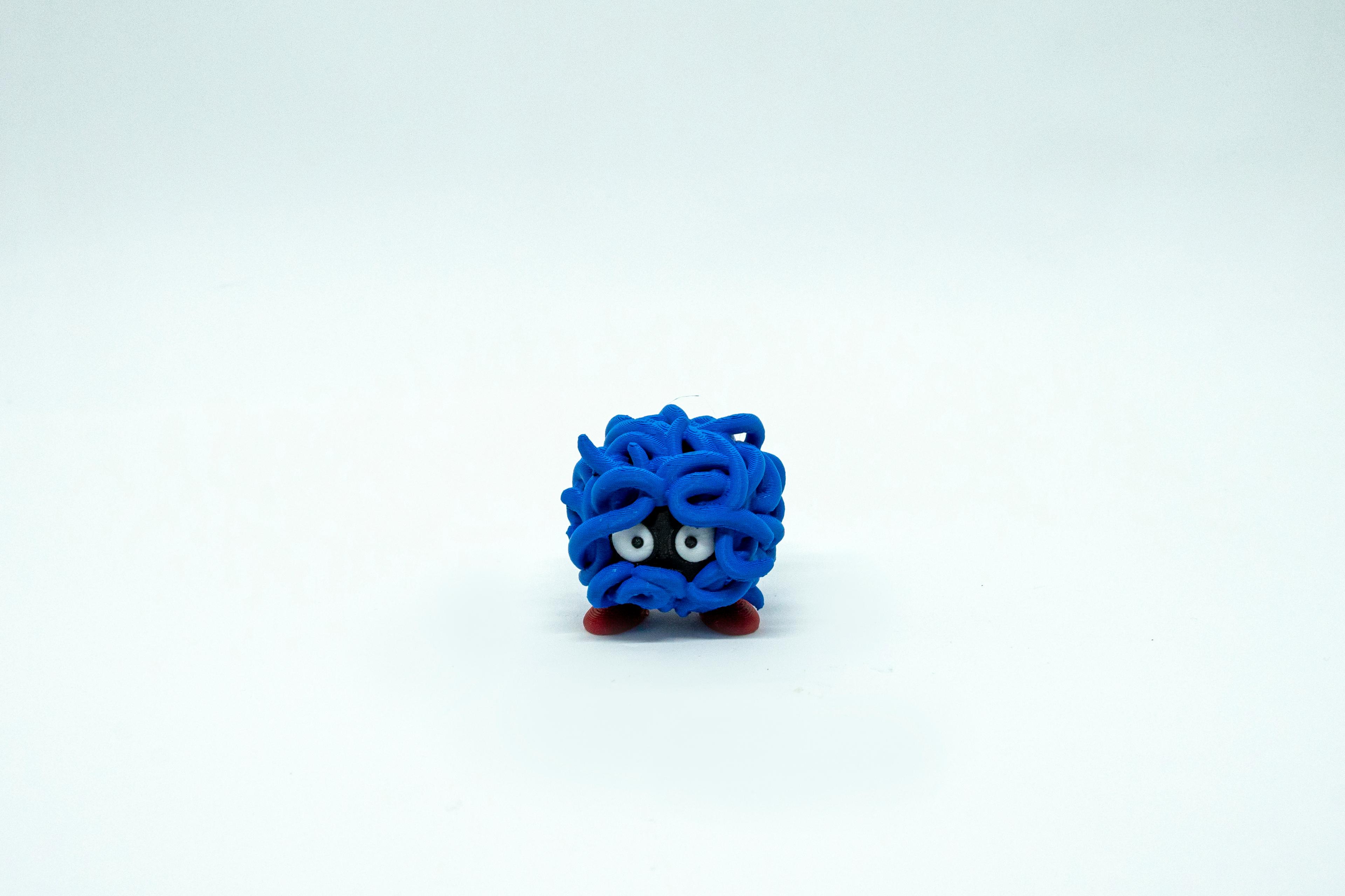 Tangela - Tangrowth Pokemon 3D Model Evrim 2Li Tüm Set