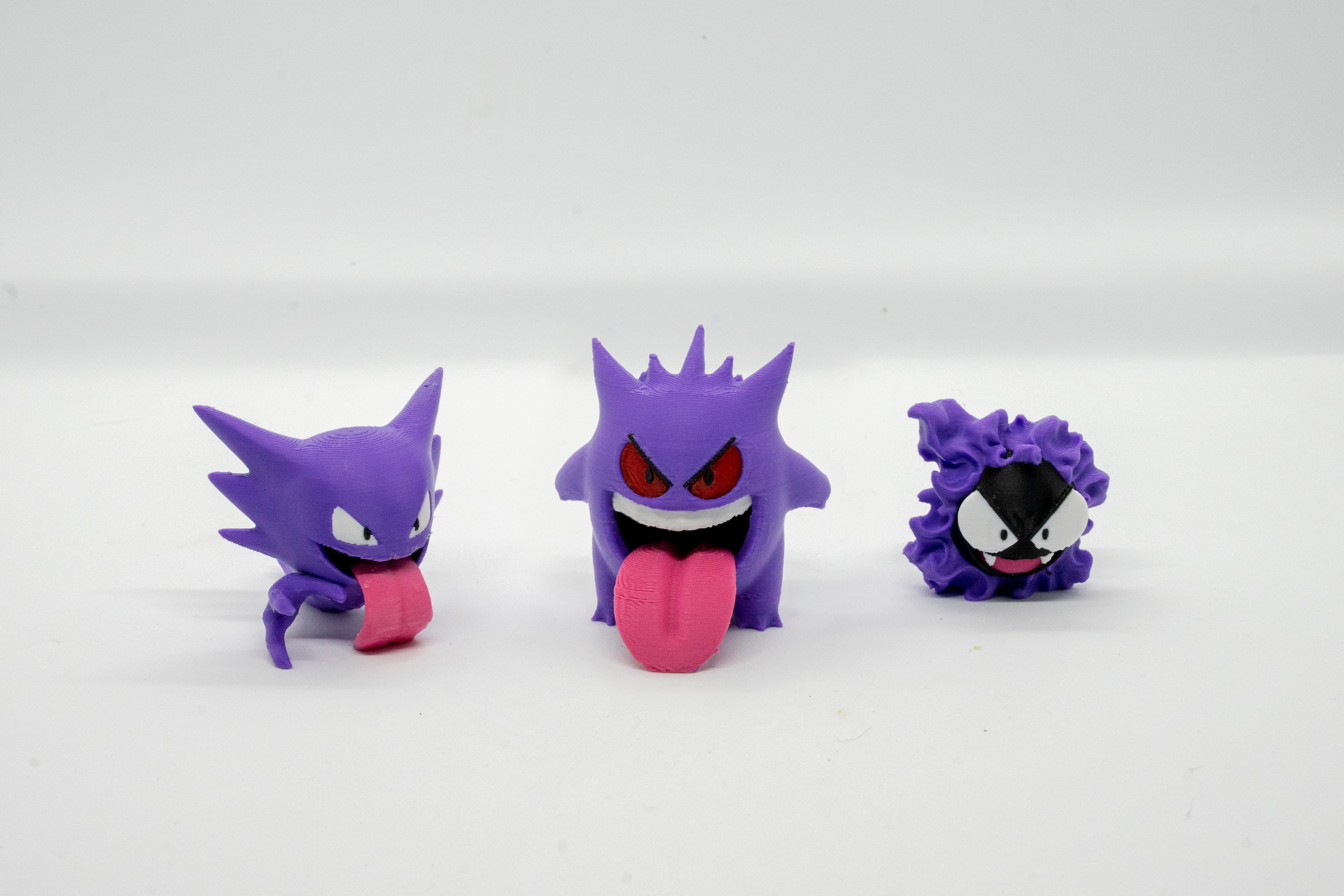 Gastly - Haunter - Gengar Pokemon 3Lü Set