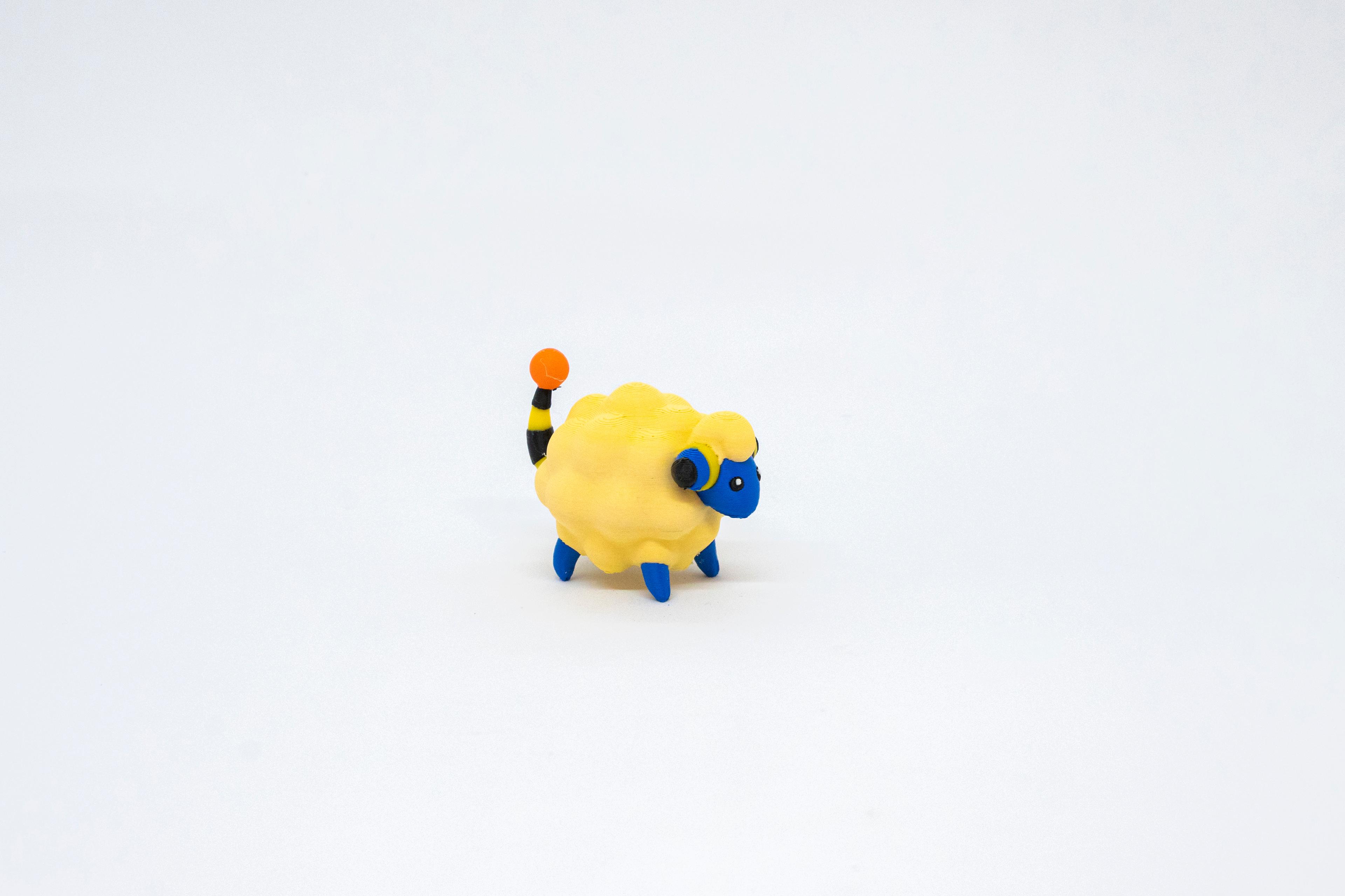 Mareep Pokemon 3D Model