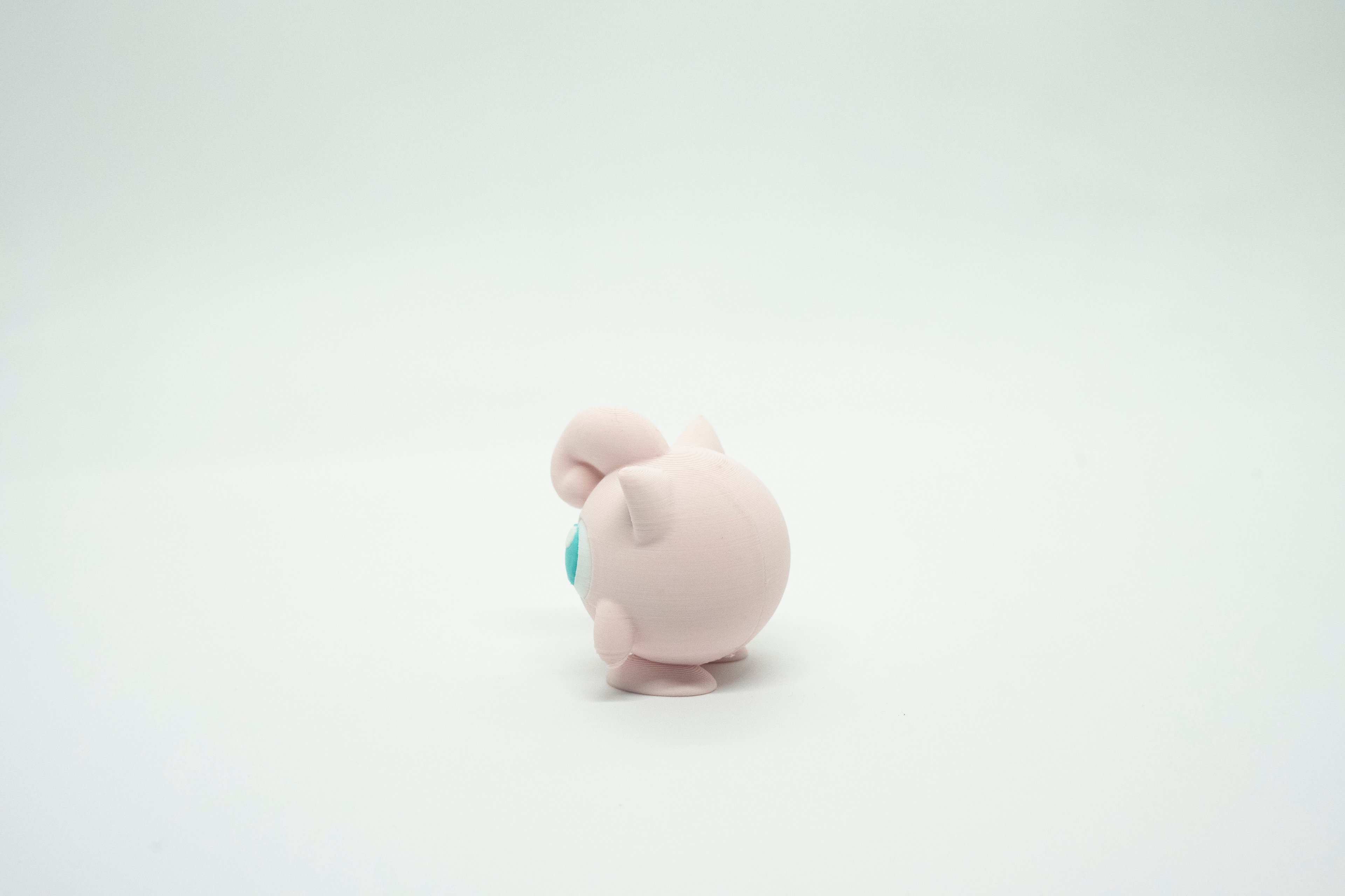 Jigglypuff Pokemon 3D Model