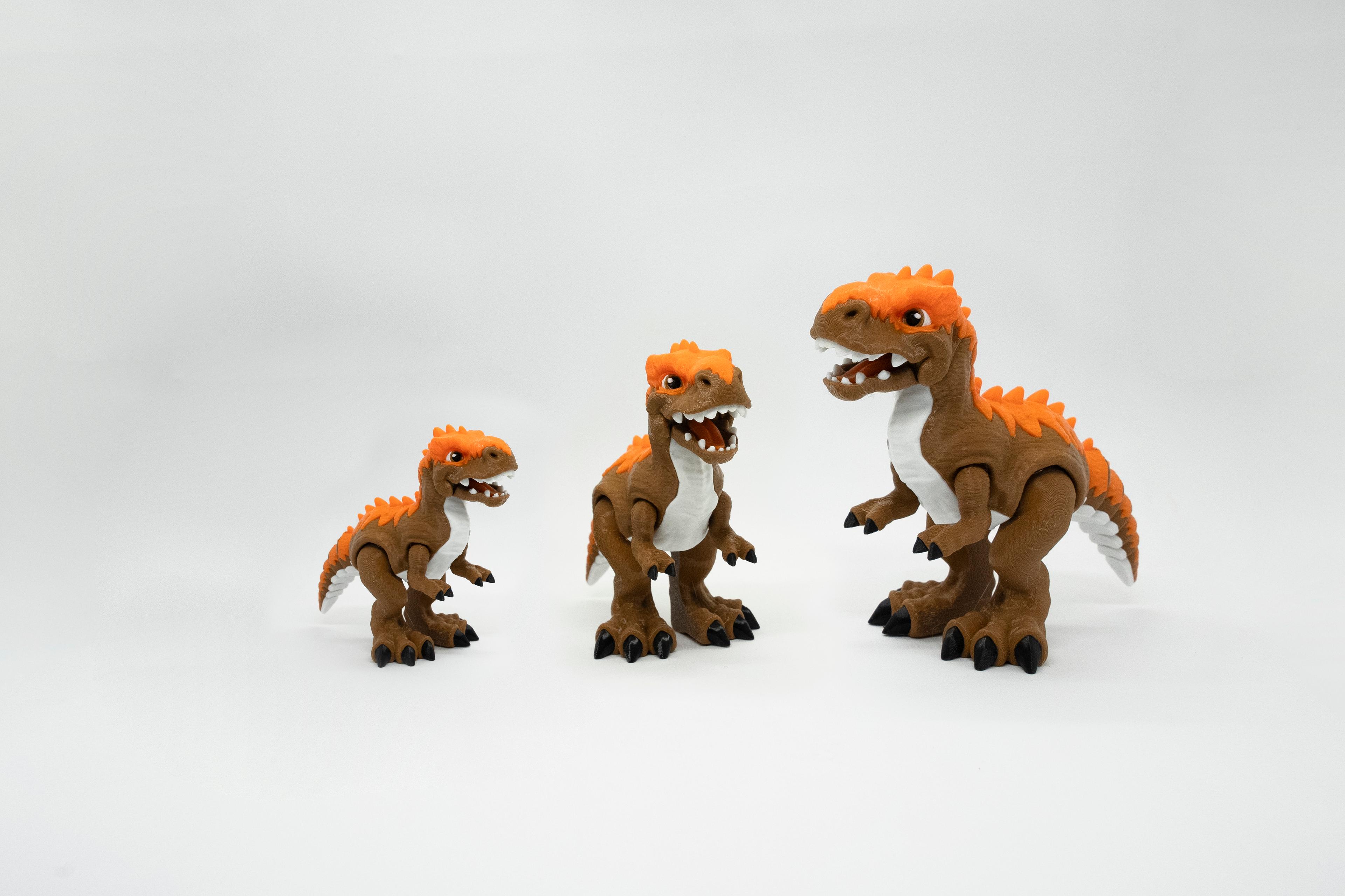 T-rex 3D Hareketli Model