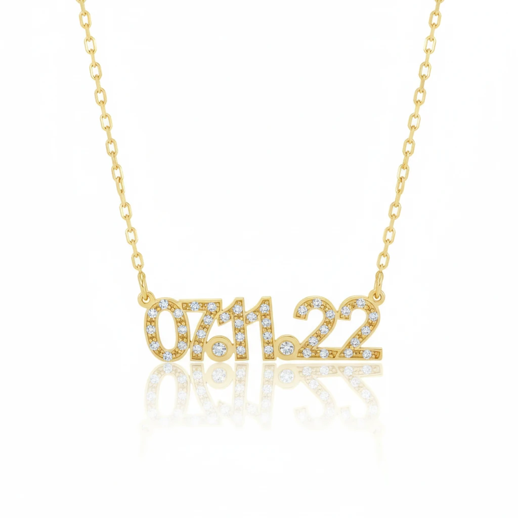 Tarih Kolye Full Taş