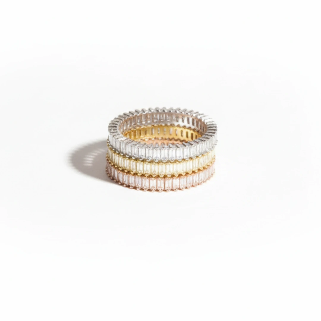 Baget Taşlı Tamtur Yüzük