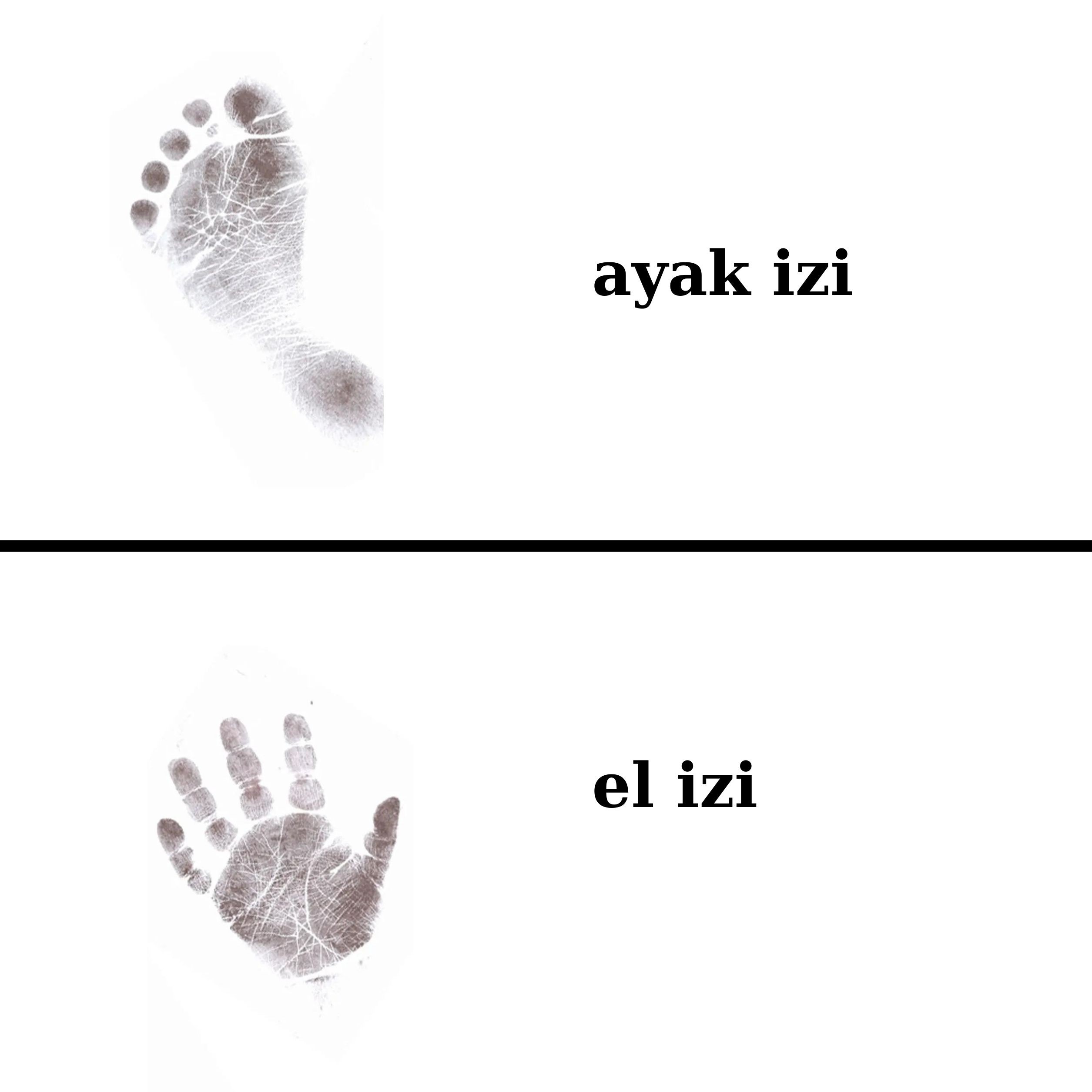 Ayak İzi Bileklik