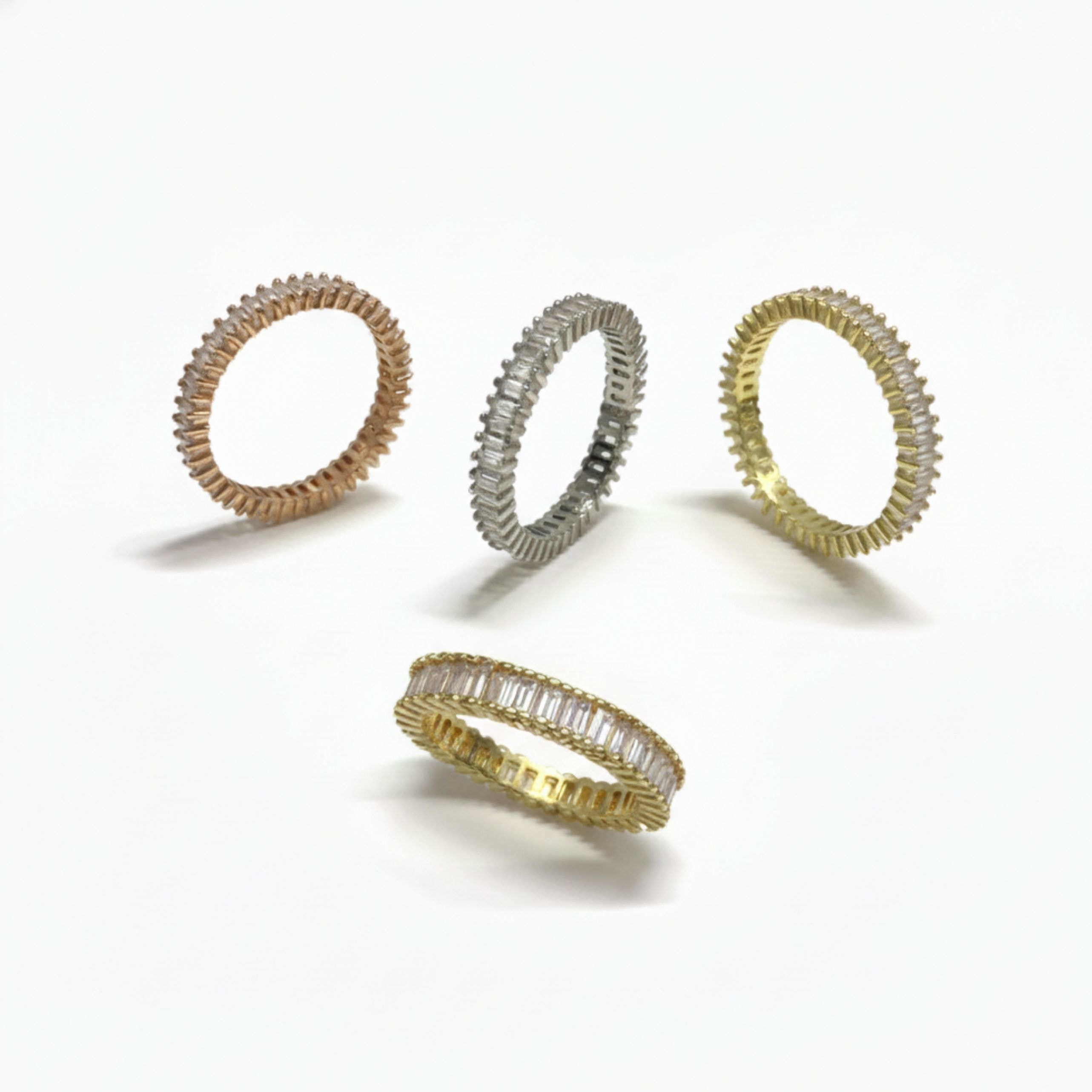 Baget Taşlı Tamtur Yüzük