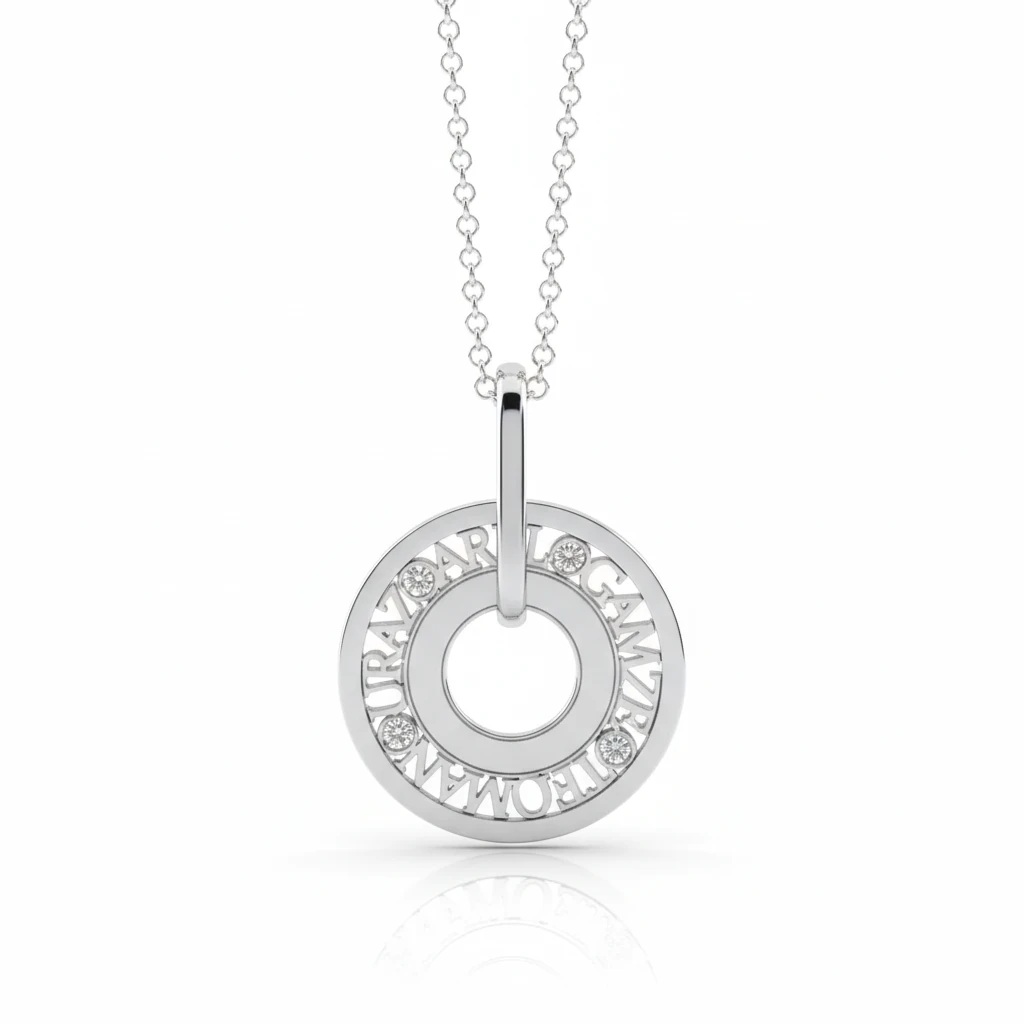 Shine Circle (erkek) Kolye