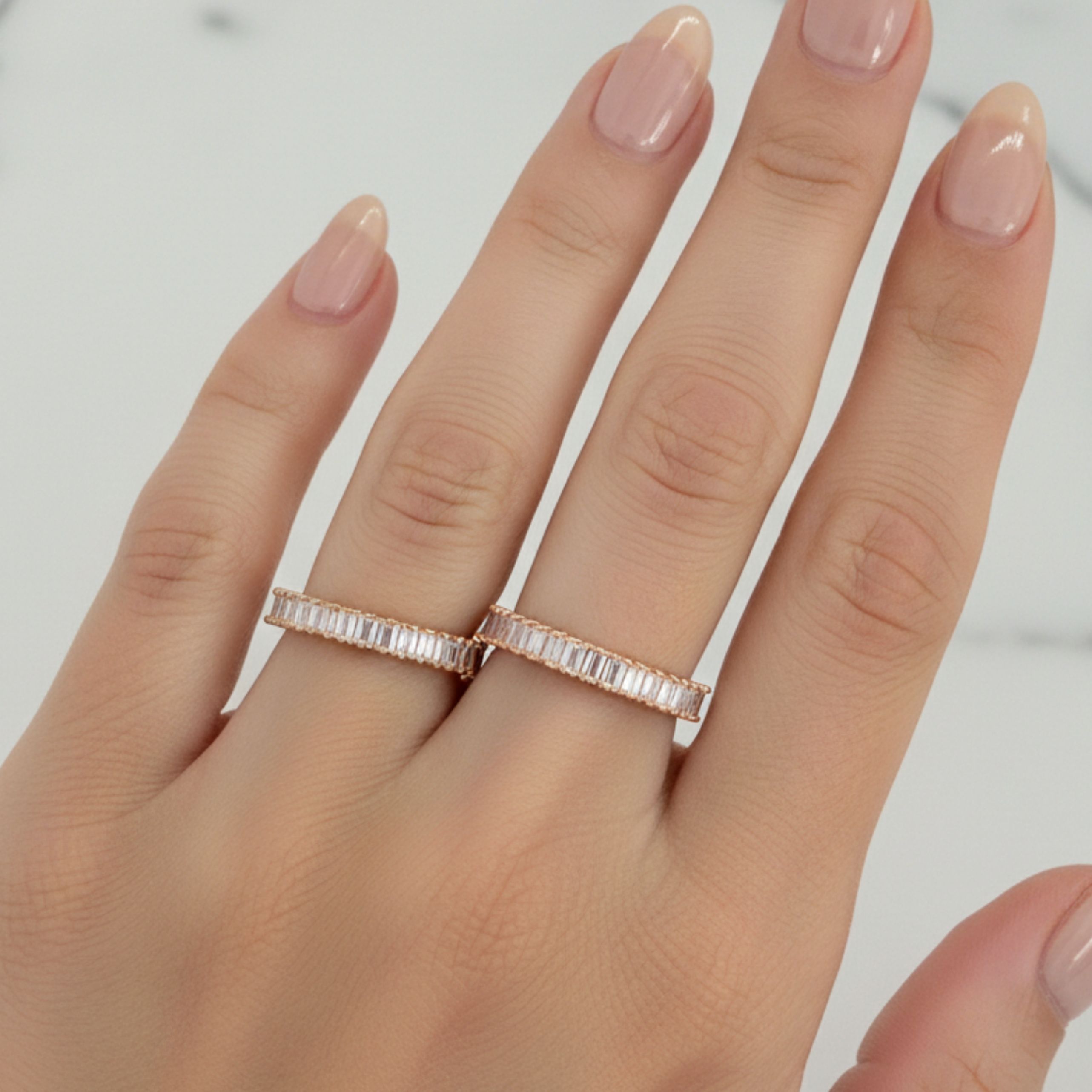 Baget Taşlı Tamtur Yüzük