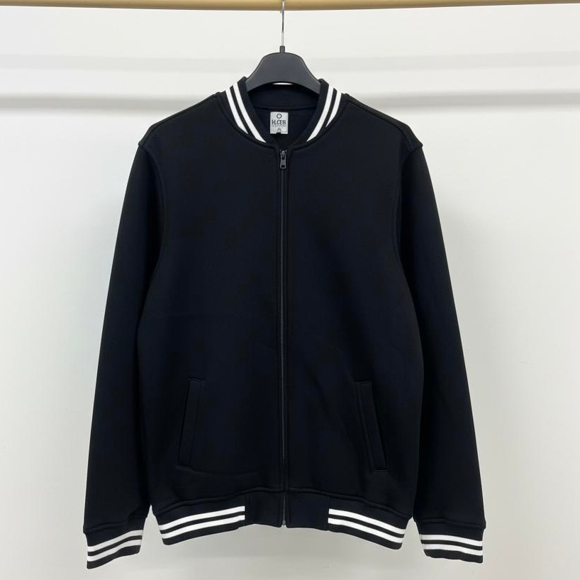 Fermuarlı Bomber Yaka Sweatshirt