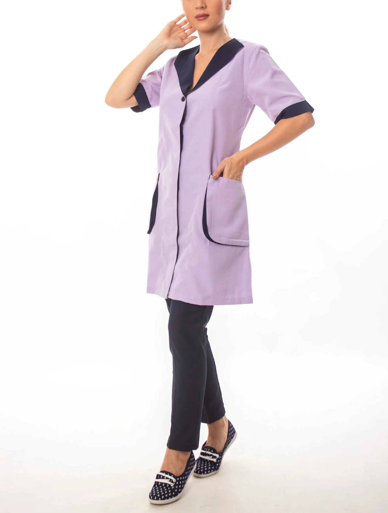 Üçgen Yaka İş Önlüğü