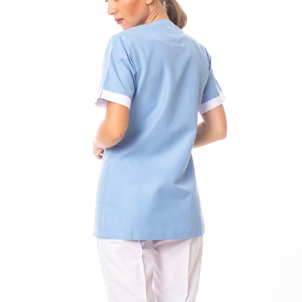 Çift Sıra Düğmeli İş Gömleği