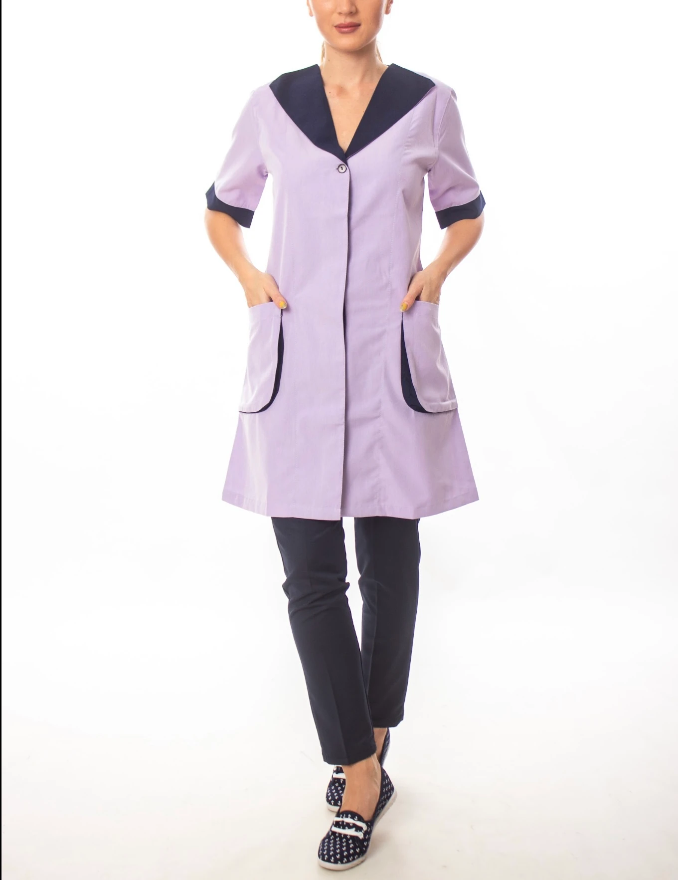 Üçgen Yaka İş Önlüğü