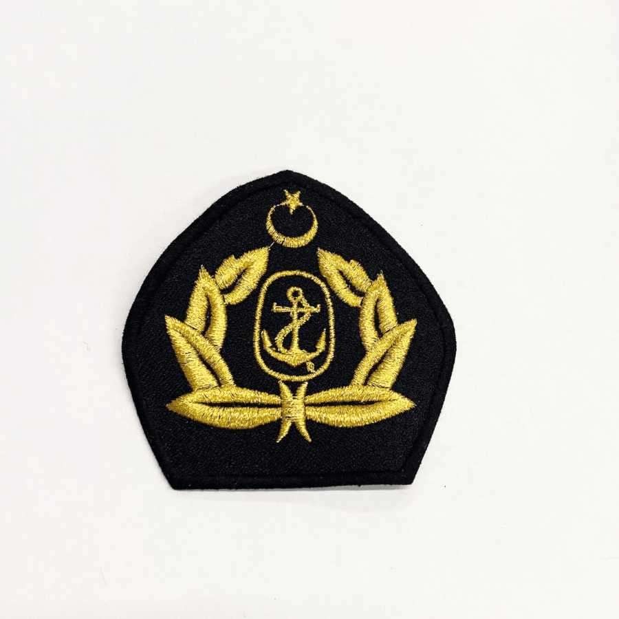 Denizci Şapka Kokartı - Nakış Arma