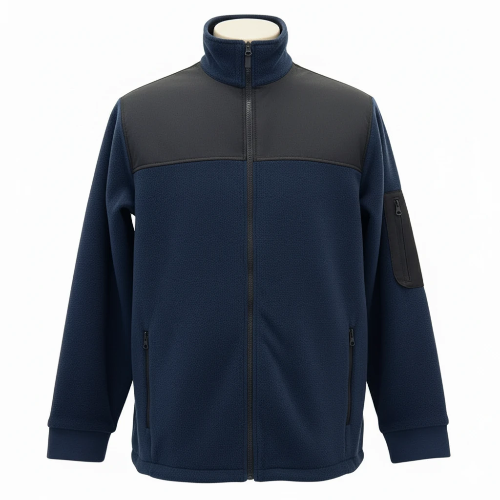 2 Renkli Polar Mont - Lacivert/Siyah