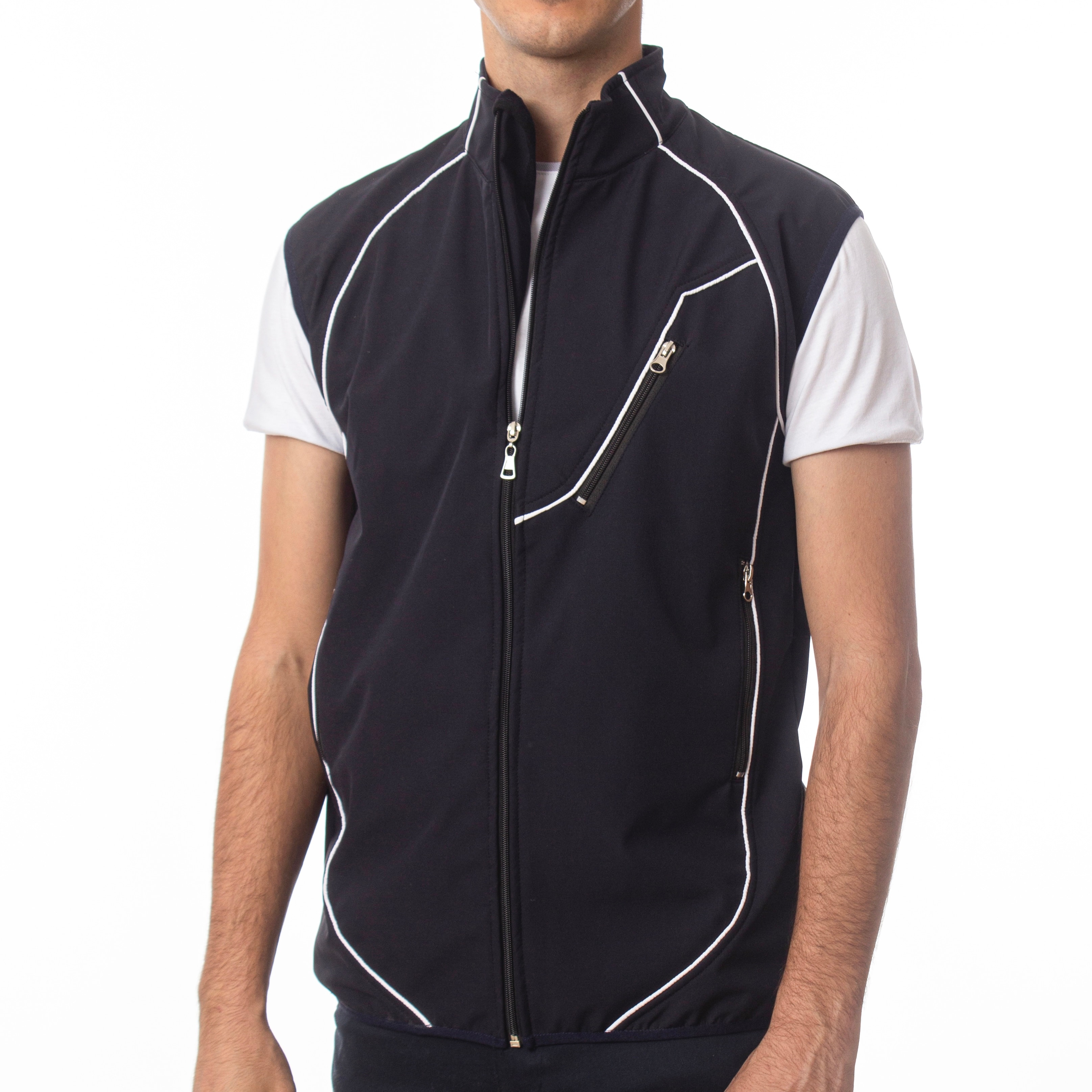 Lacivert Softshell Yelek 